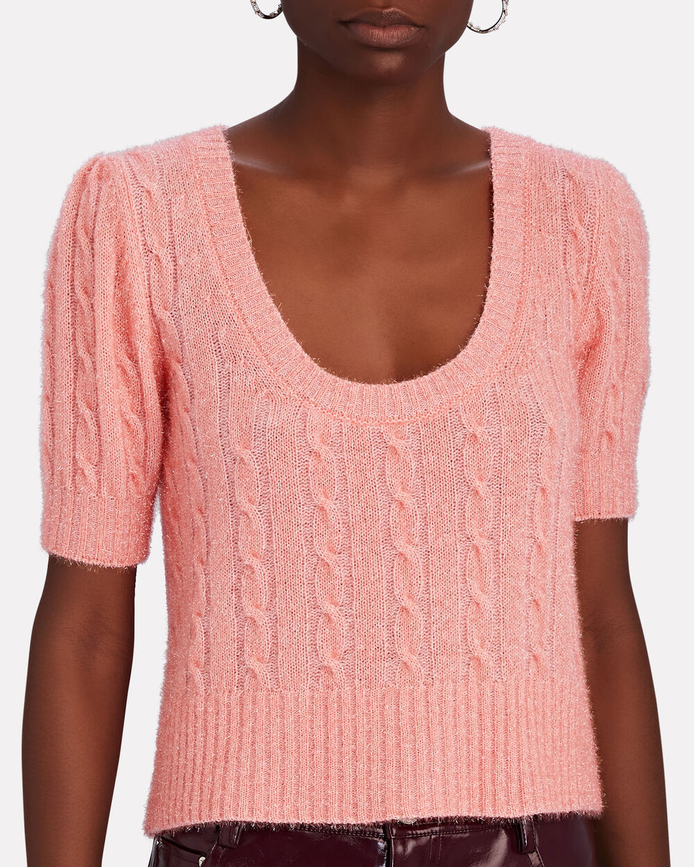 Intermix - James Cable-Knit Wool-Blend Sweater -