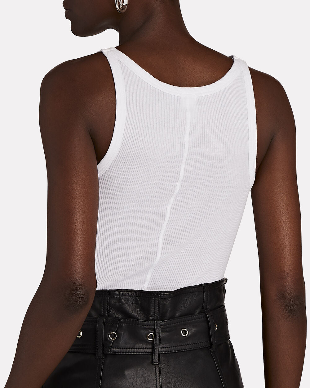Intermix - The Ribbed Cotton Tank -
