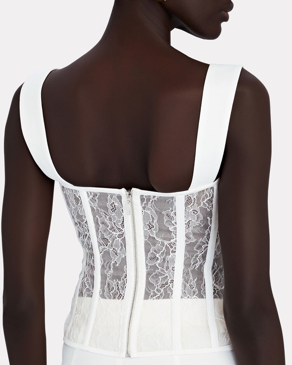 Intermix - Corded Lace Bustier Corset Top -