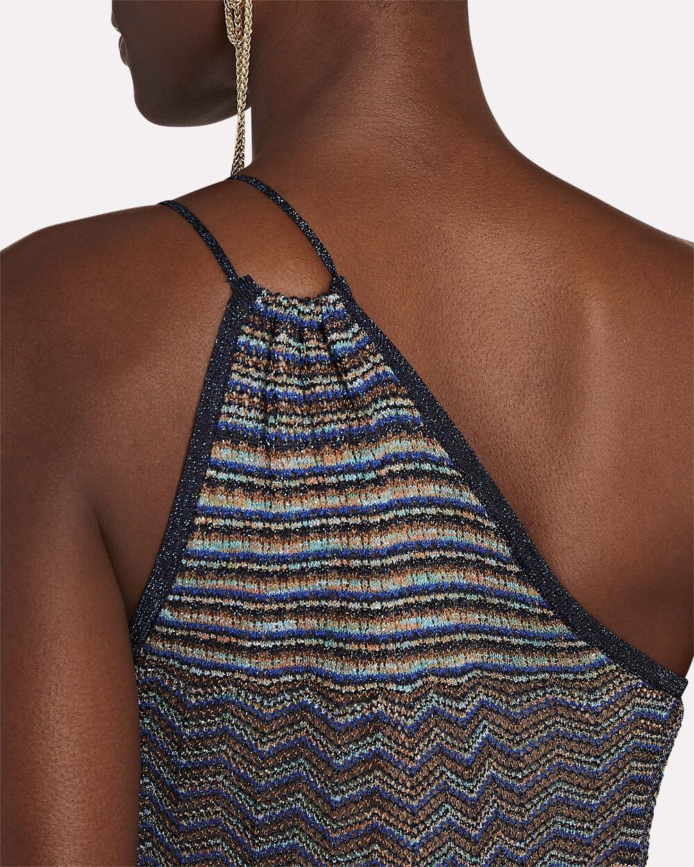 Intermix - Jovana One-Shoulder Knit Midi Dress -