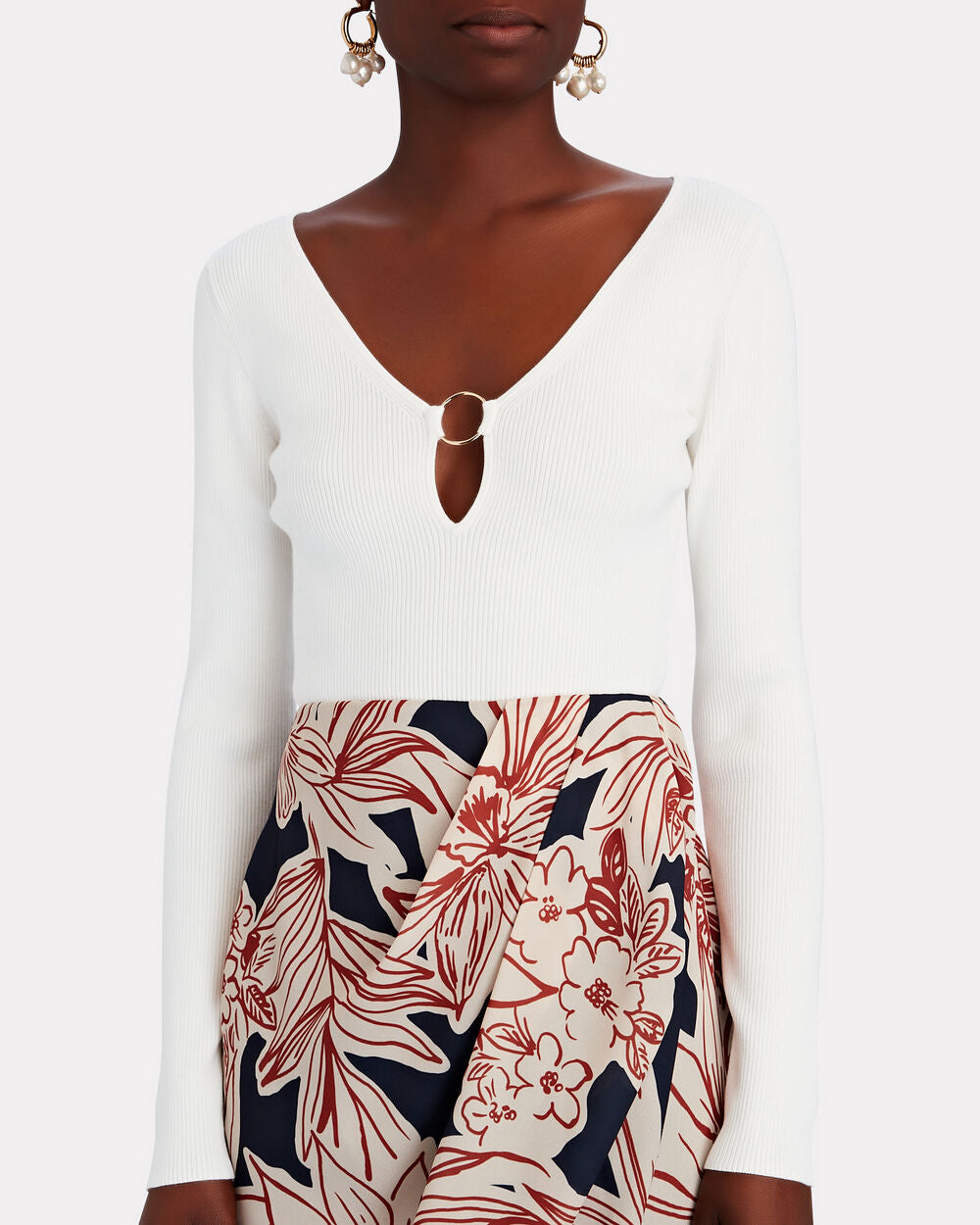 Intermix - Henrietta Ring Rib Knit Top -