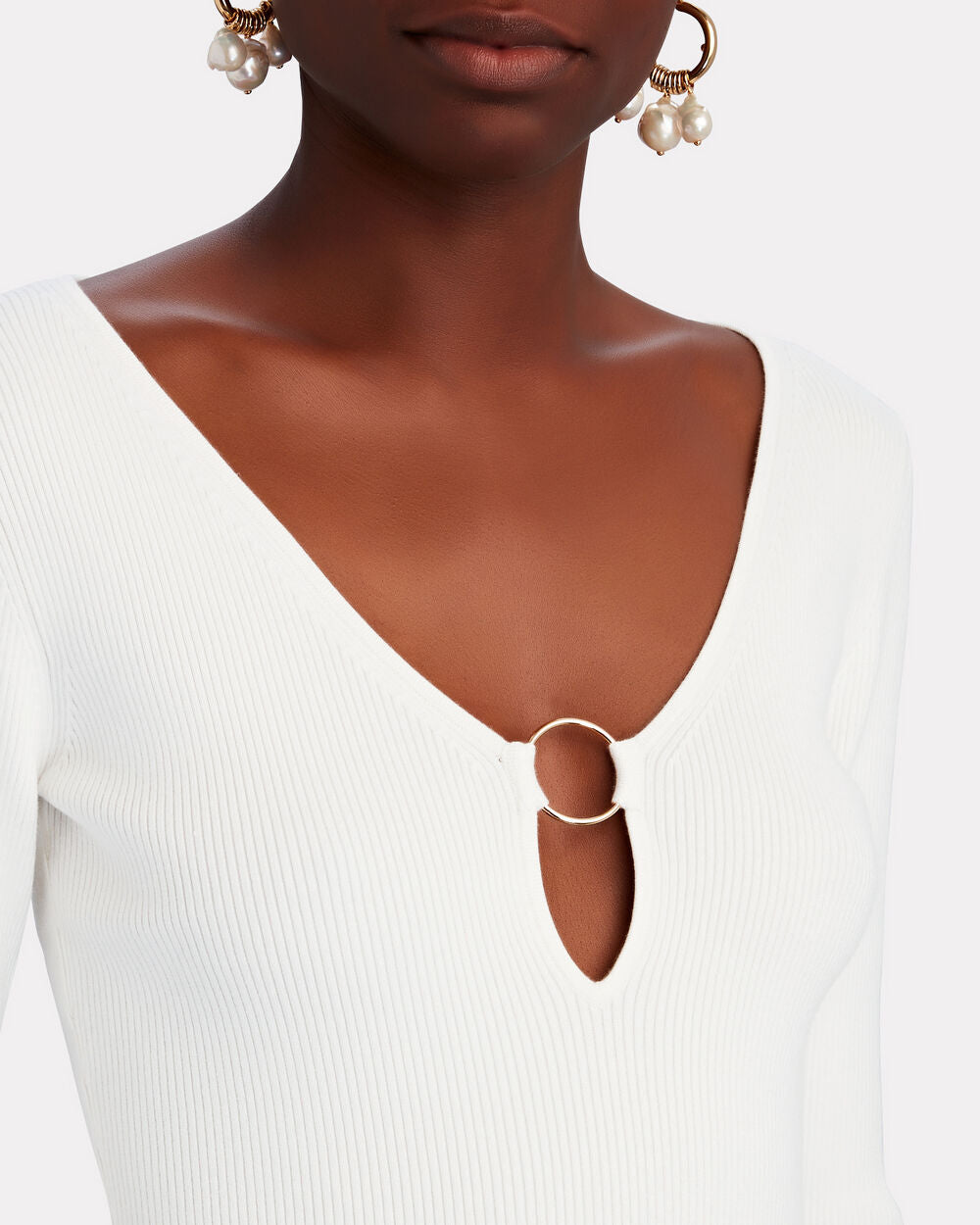 Intermix - Henrietta Ring Rib Knit Top -