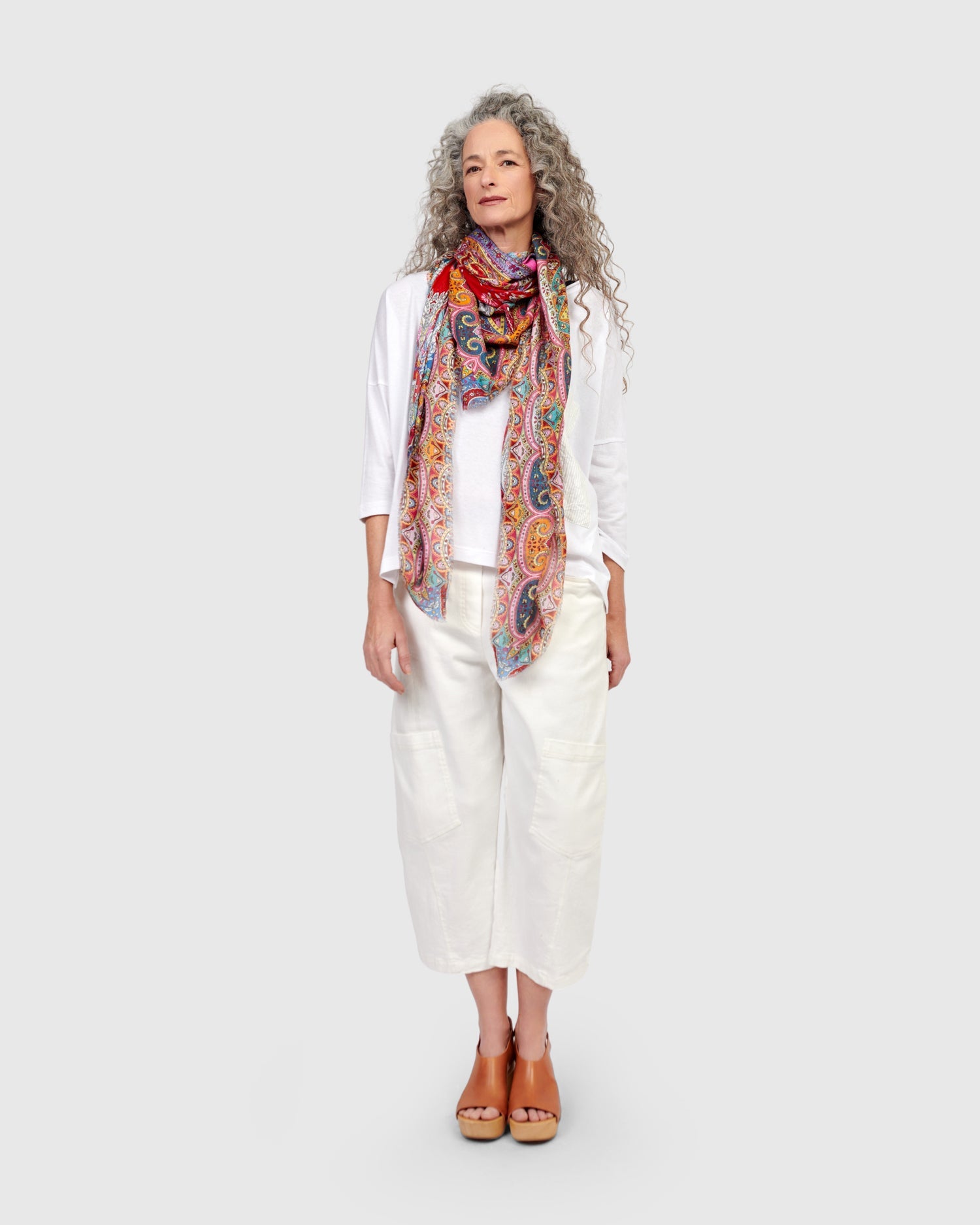 Intermix - Studio City Scarf, Paisley -