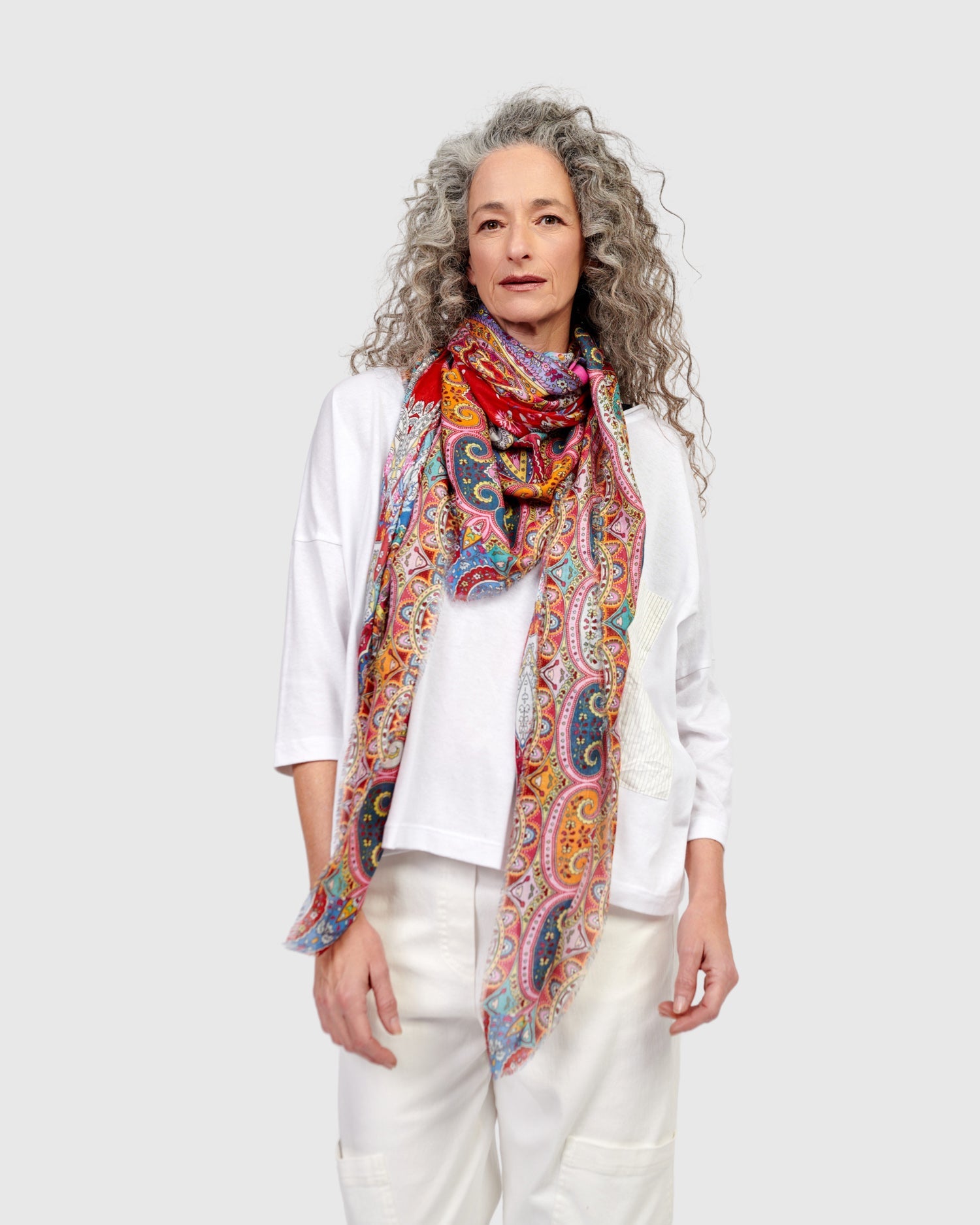 Intermix - Studio City Scarf, Paisley -
