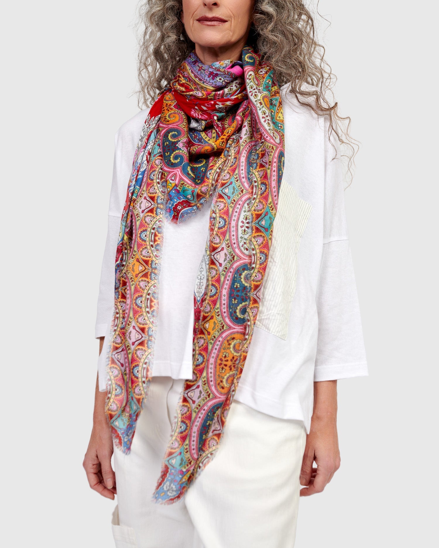 Intermix - Studio City Scarf, Paisley -