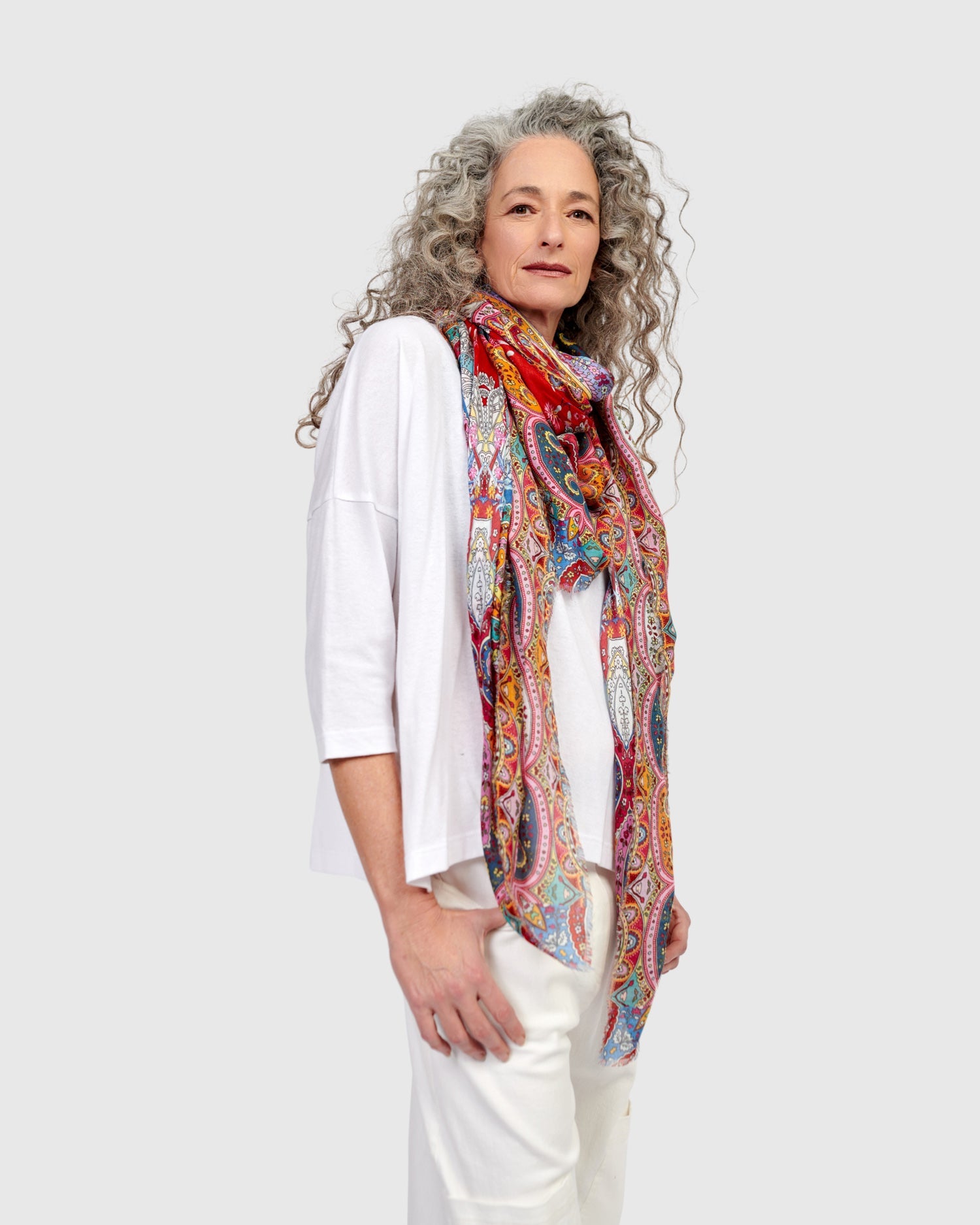 Intermix - Studio City Scarf, Paisley -