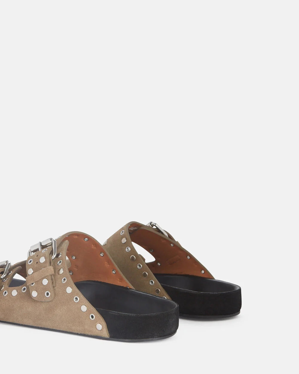 Intermix - Lennyo Suede Slide Sandals -