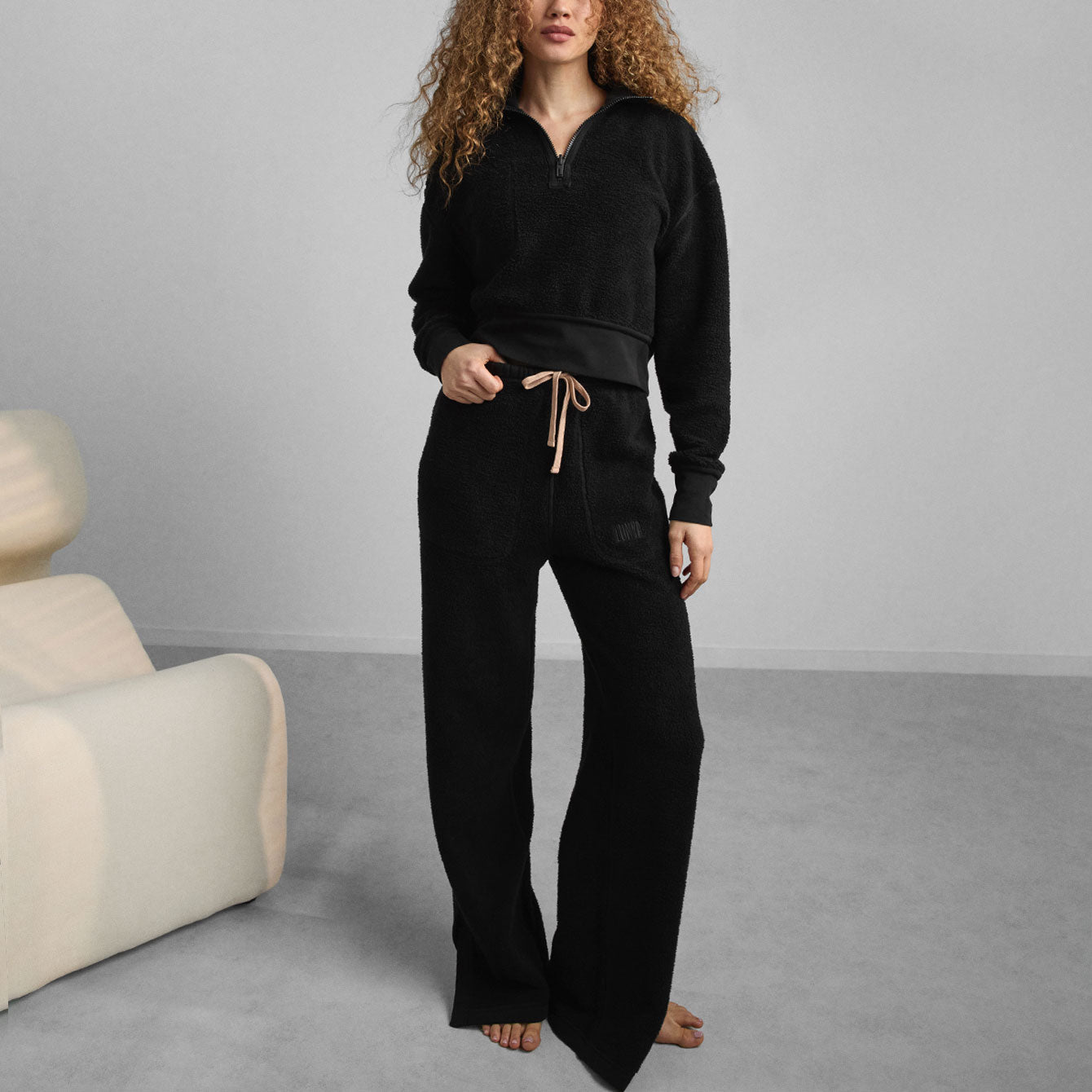 Intermix - Silksweats™ Midweight Reversible Half Zip -