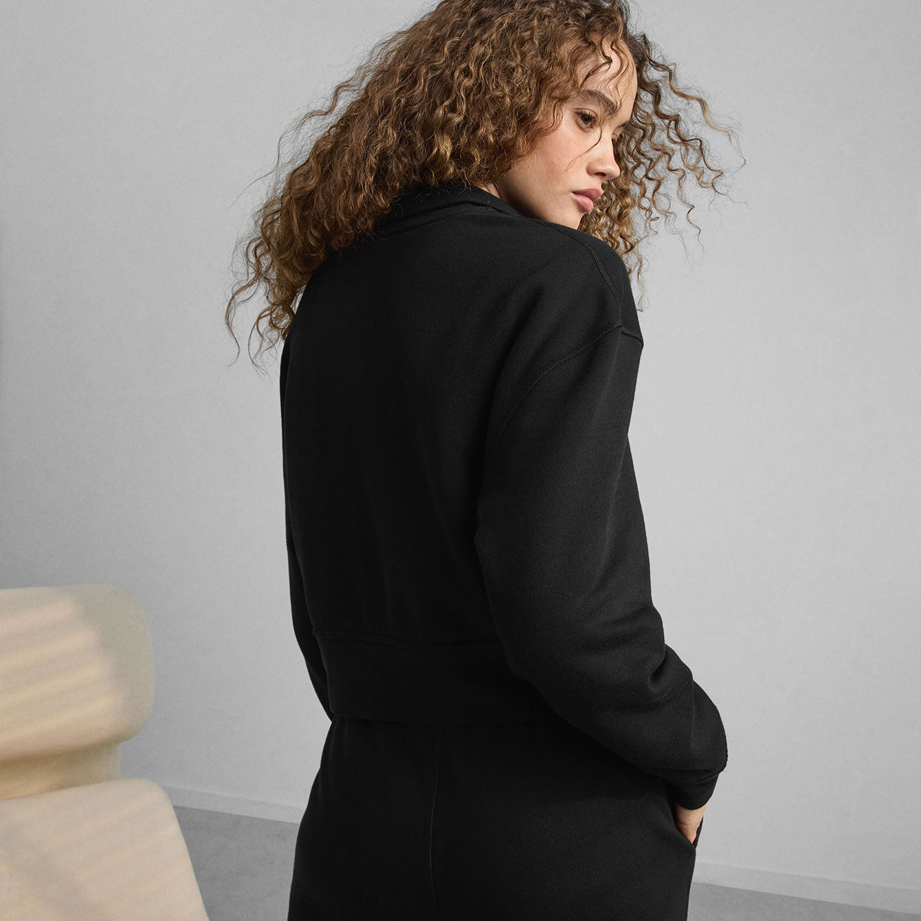 Intermix - Silksweats™ Midweight Reversible Half Zip -