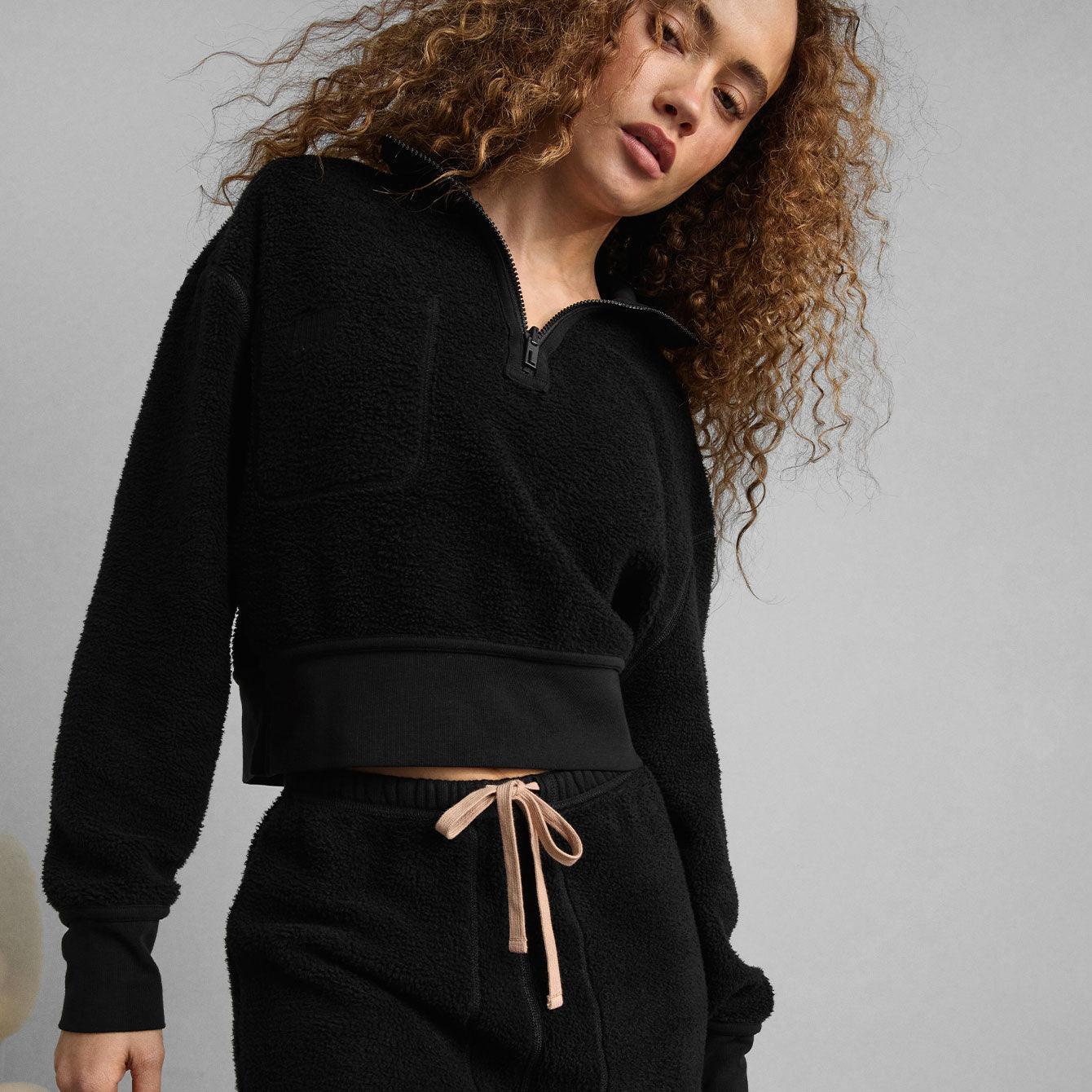 Intermix - Silksweats™ Midweight Reversible Half Zip -