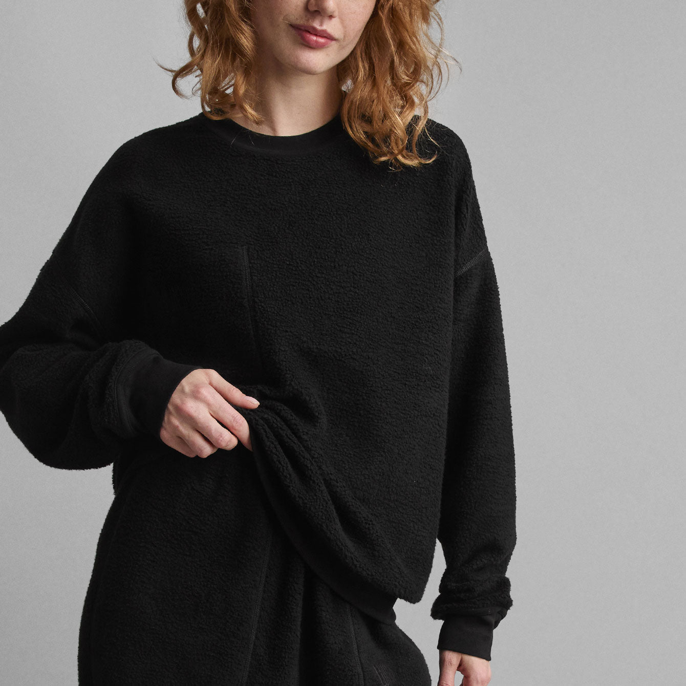 Intermix - Silksweats™ Midweight Reversible Pocket Sweatshirt -