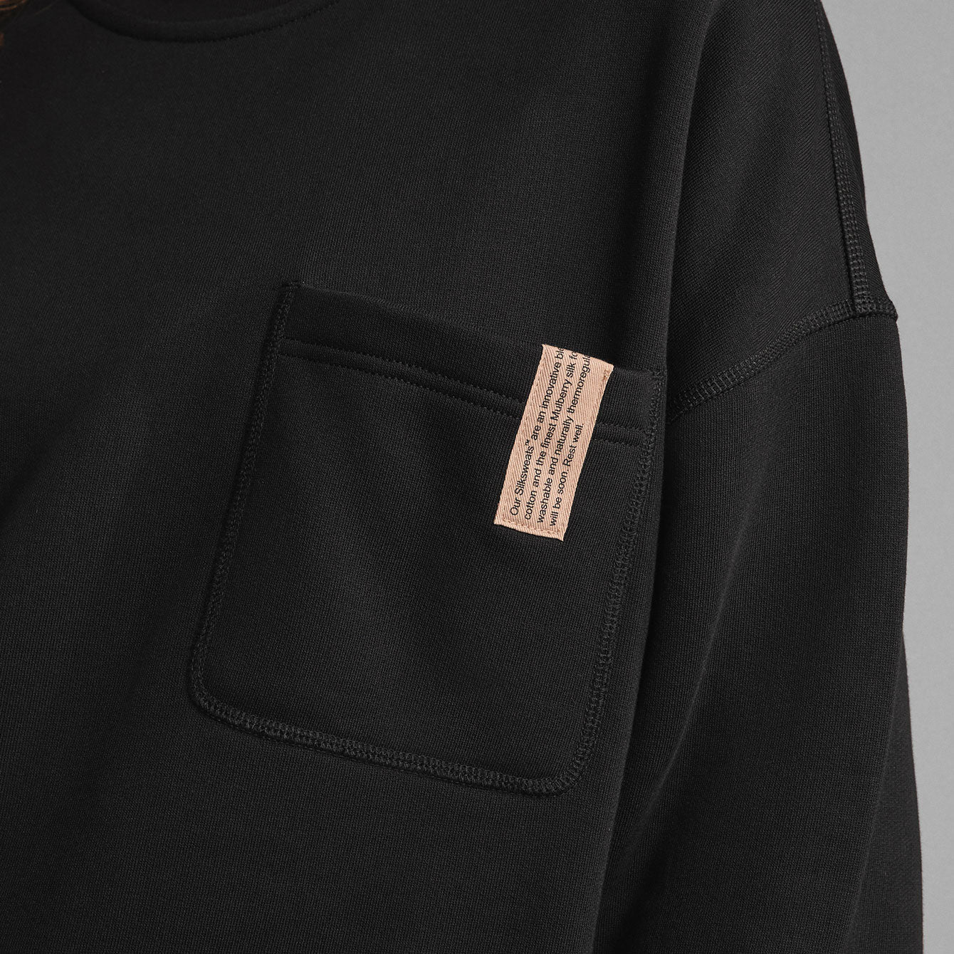 Intermix - Silksweats™ Midweight Reversible Pocket Sweatshirt -