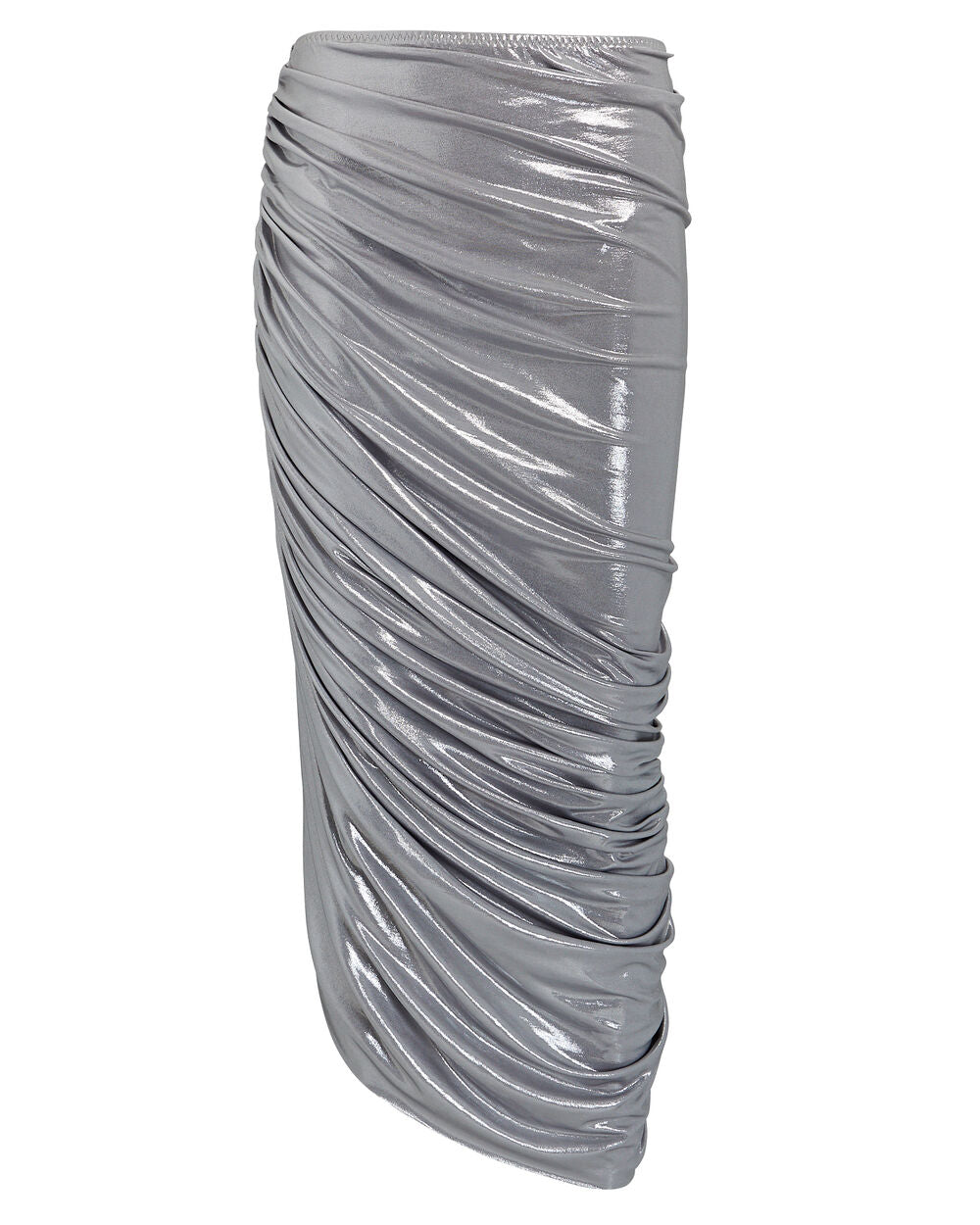 Intermix - Diana Ruched Lame´Jersey Maxi Skirt -