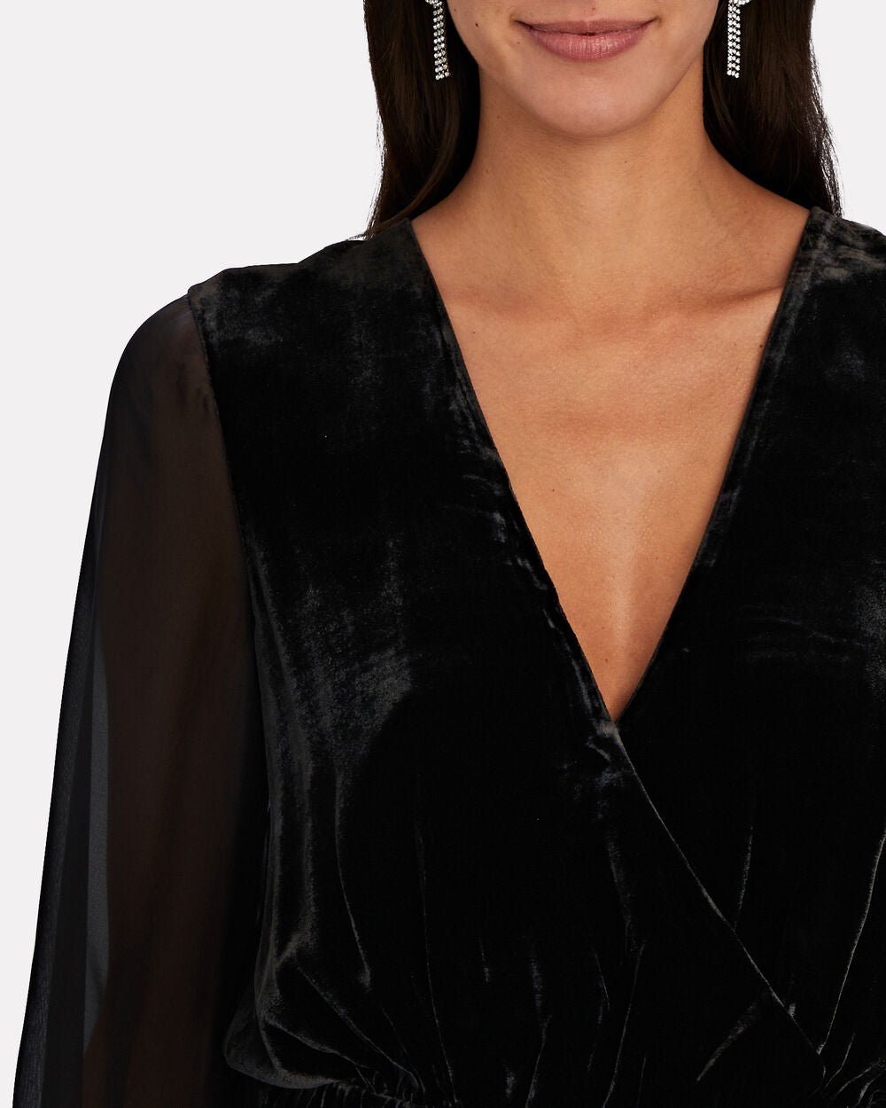 Intermix - Jennifer Velvet Romper -