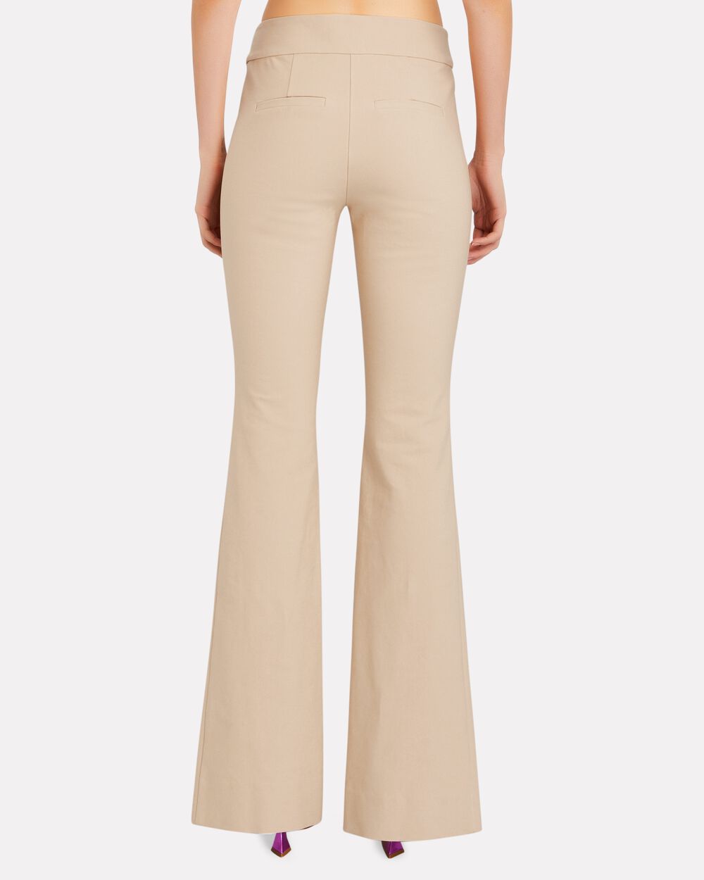 Intermix - Maeve Flared Slit Hem Trousers -