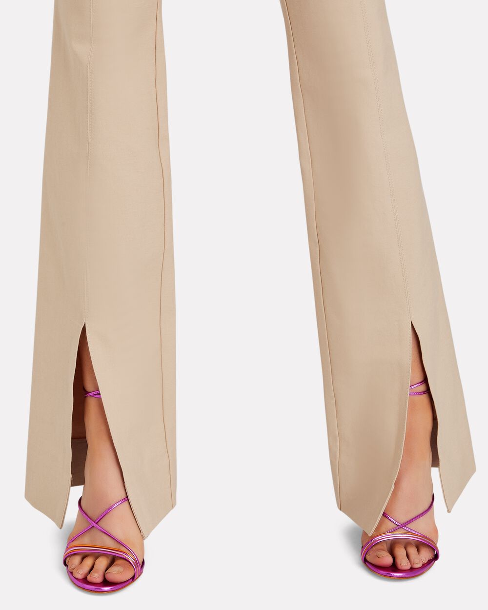 Intermix - Maeve Flared Slit Hem Trousers -
