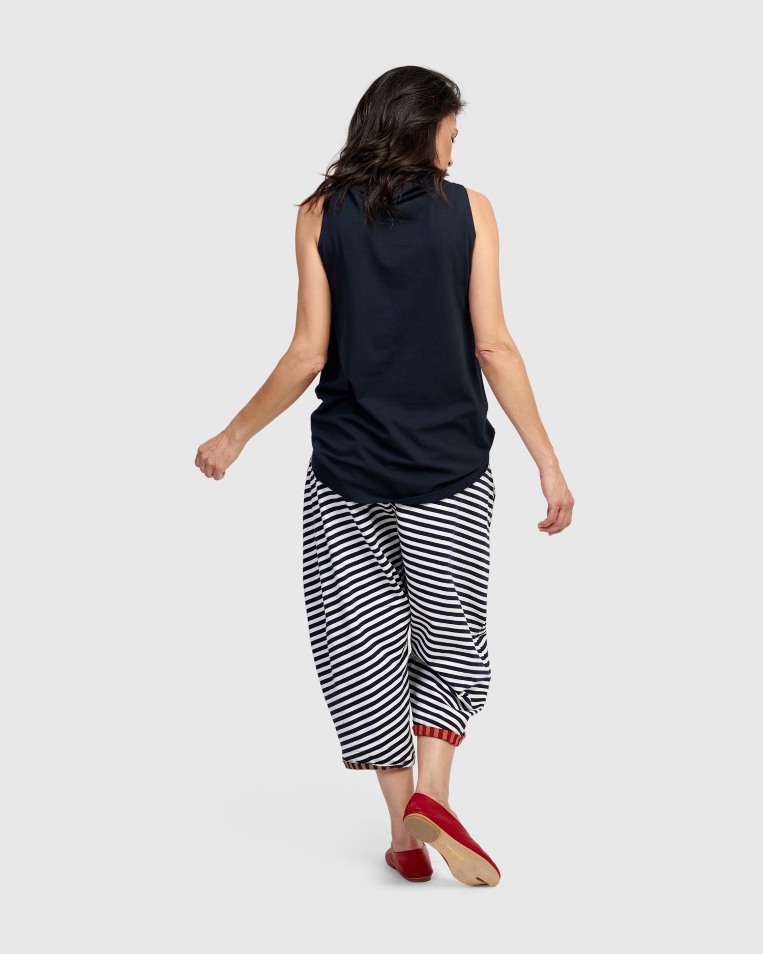 Intermix - Essential Soft Bistro Top, Navy -