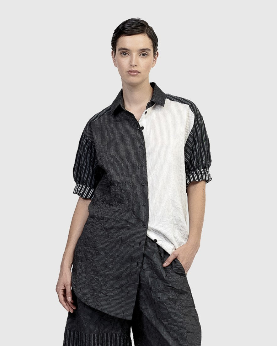 Intermix - Urban Malmo Tunic Shirt, Mono -
