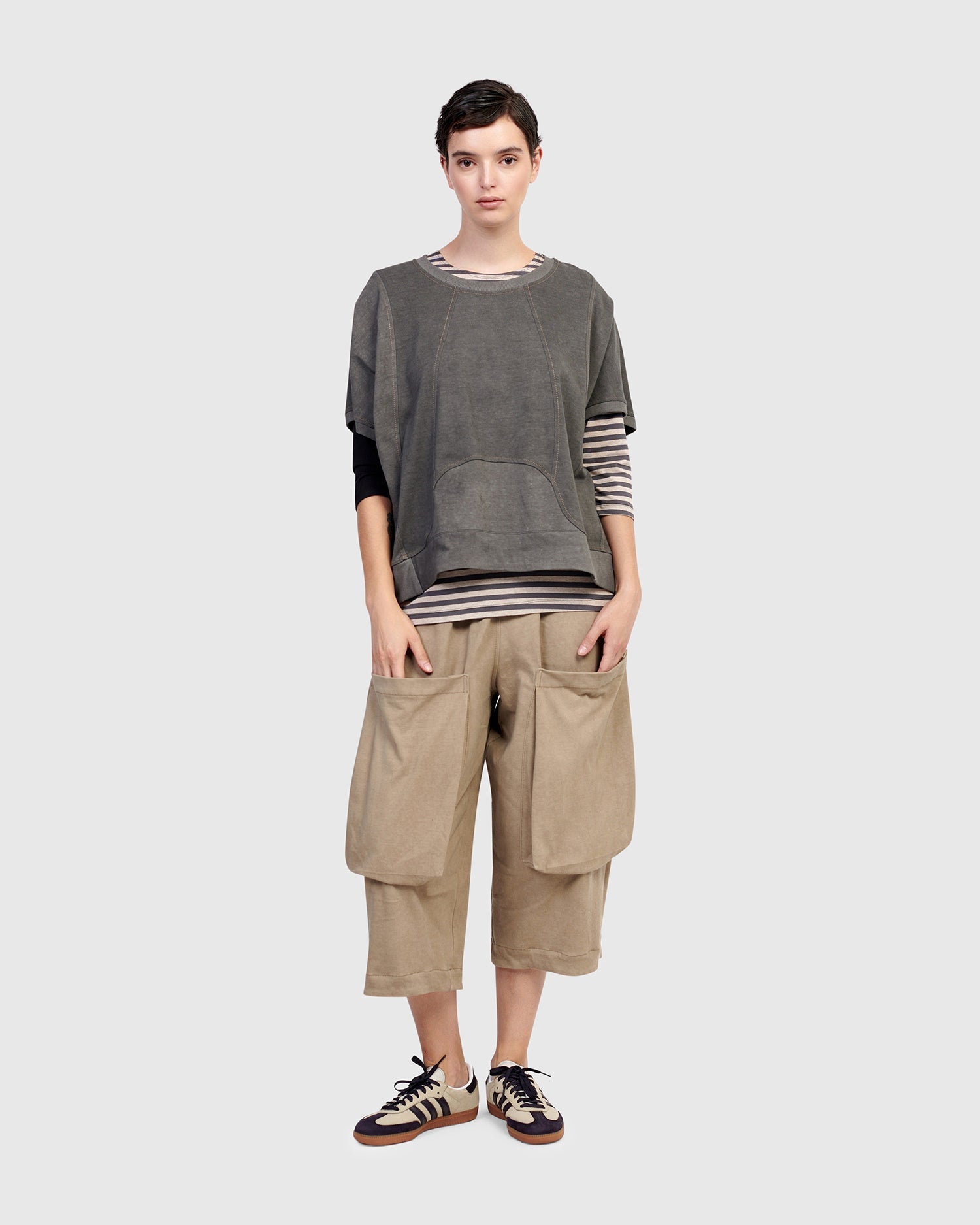 Intermix - Urban Sphinx Tee, Grey -