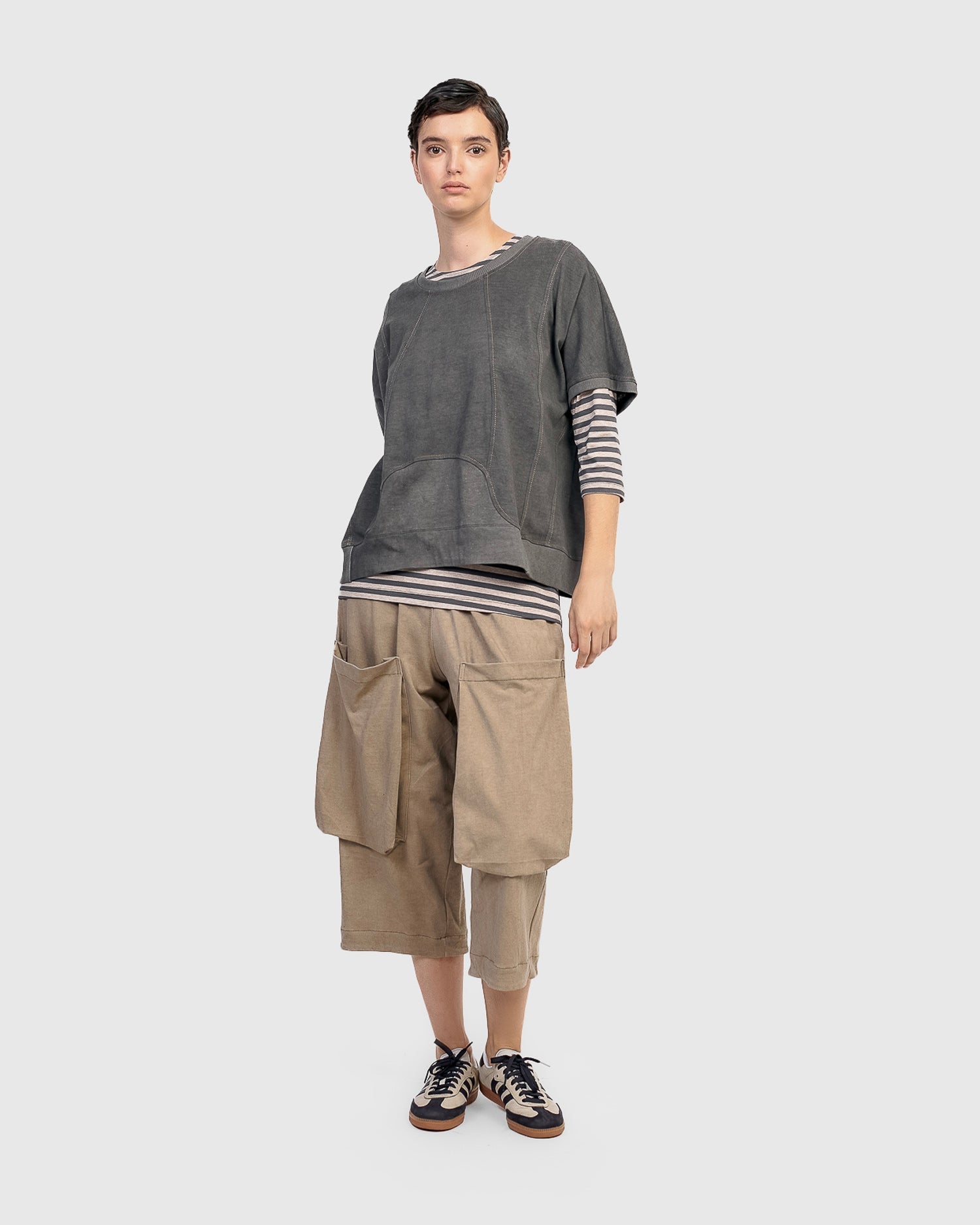 Intermix - Urban Sphinx Tee, Grey -