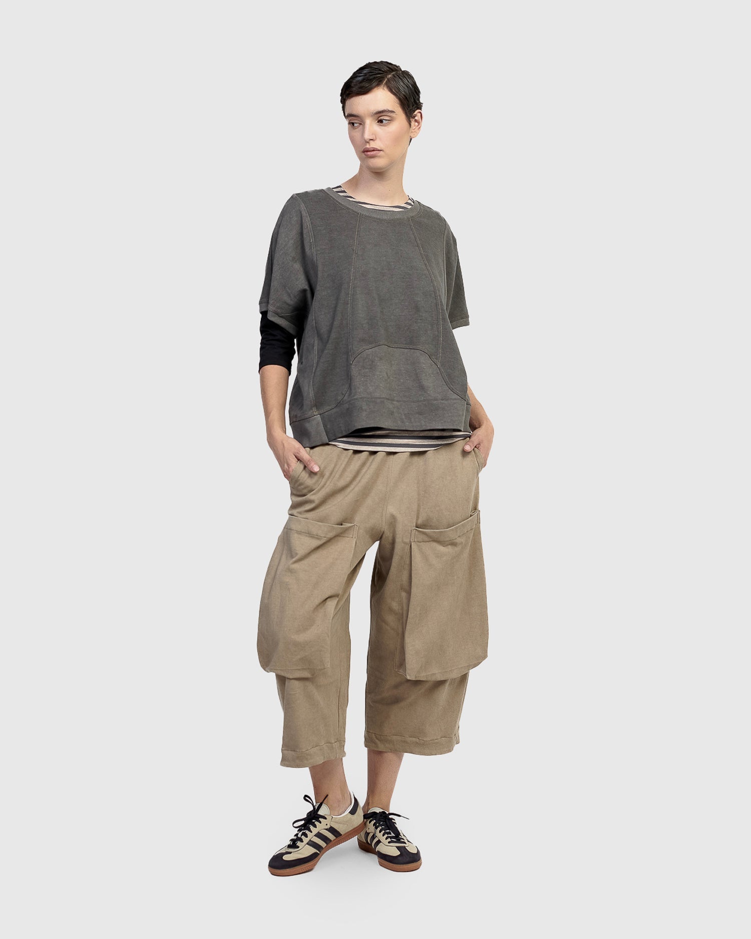 Intermix - Urban Sphinx Tee, Grey -