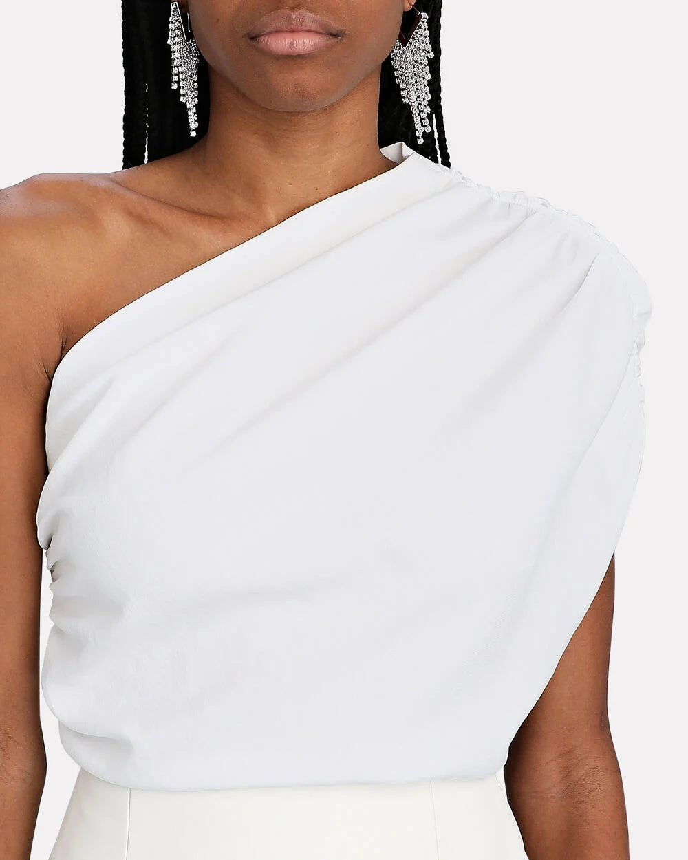 Intermix - Draped Asymmetric Ruched Top -