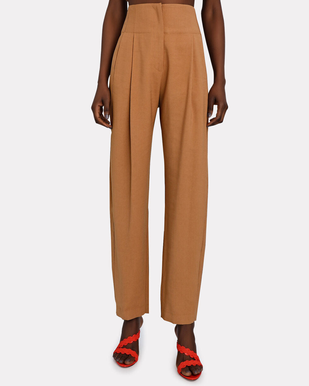 Intermix - Pleated High-Rise Trousers -