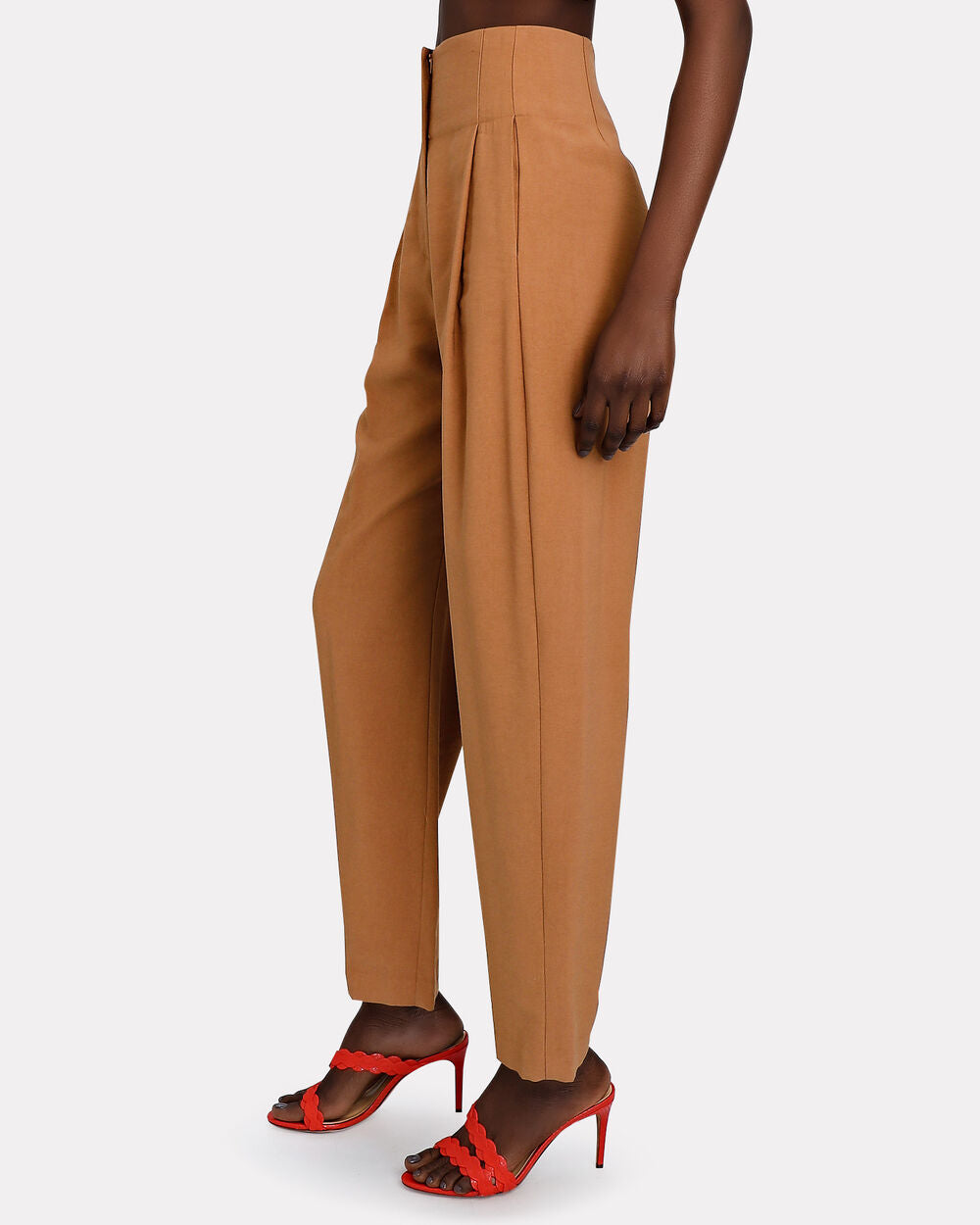 Intermix - Pleated High-Rise Trousers -