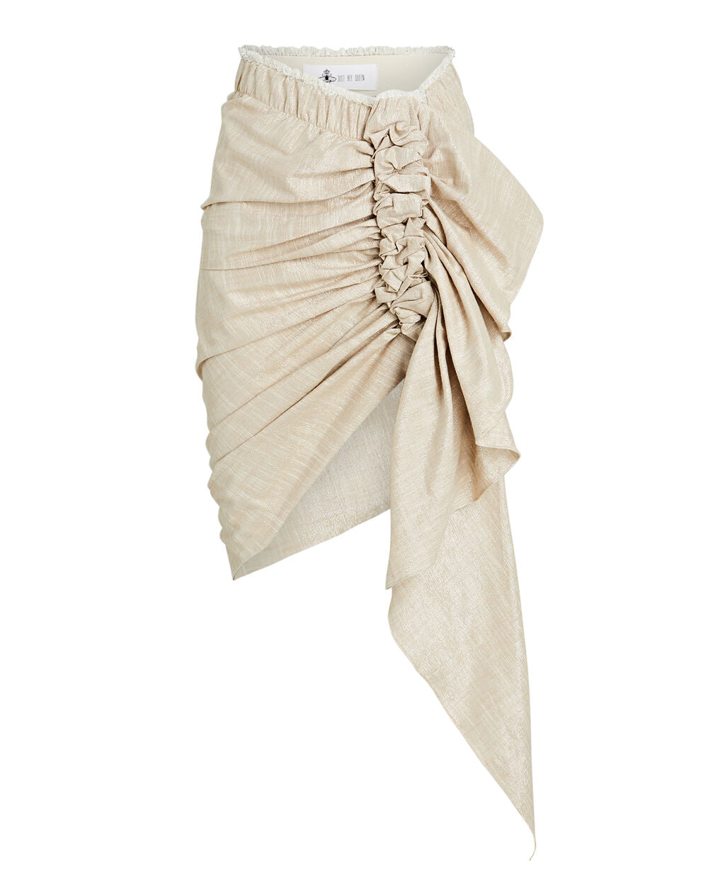 Intermix - Tulum Ruched High-Low Skirt -