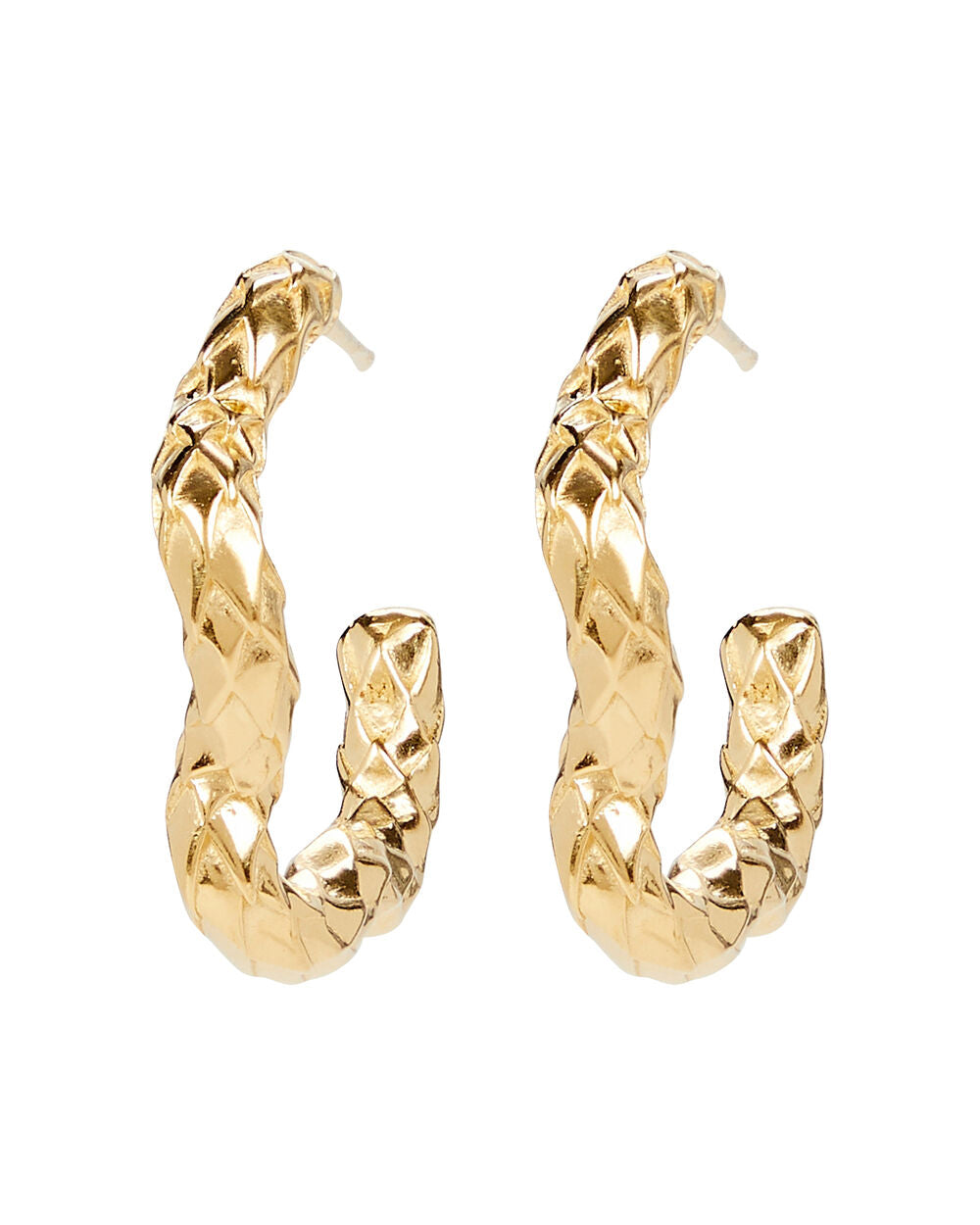 Intermix - Serpent 18k Recycled Gold Vermeil Earrings -