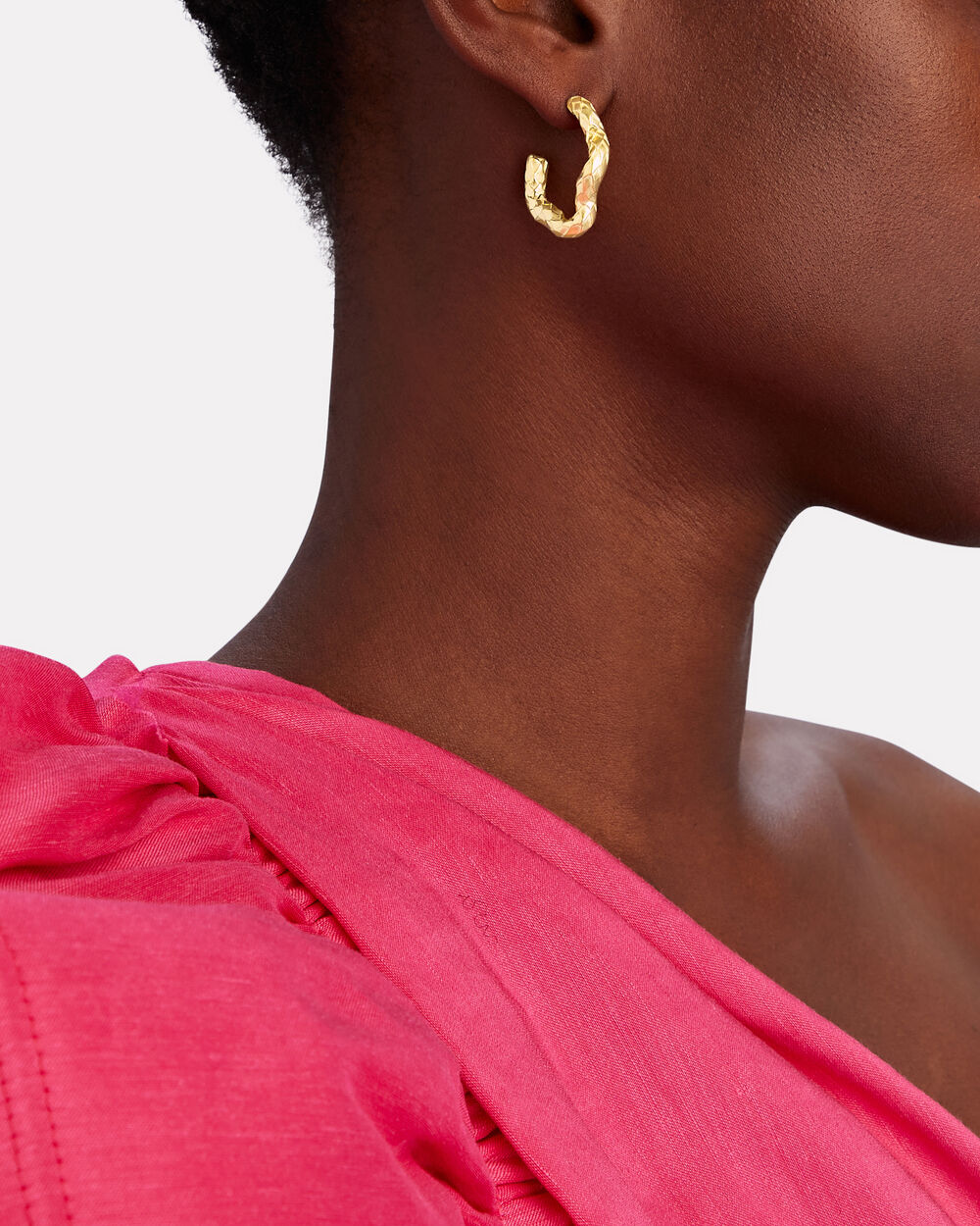 Intermix - Serpent 18k Recycled Gold Vermeil Earrings -