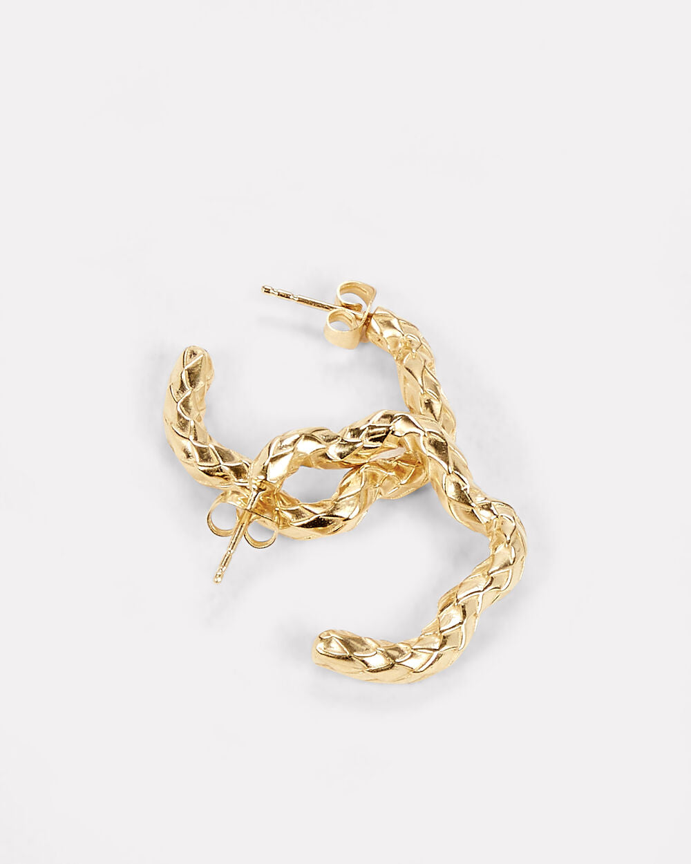 Intermix - Serpent 18k Recycled Gold Vermeil Earrings -