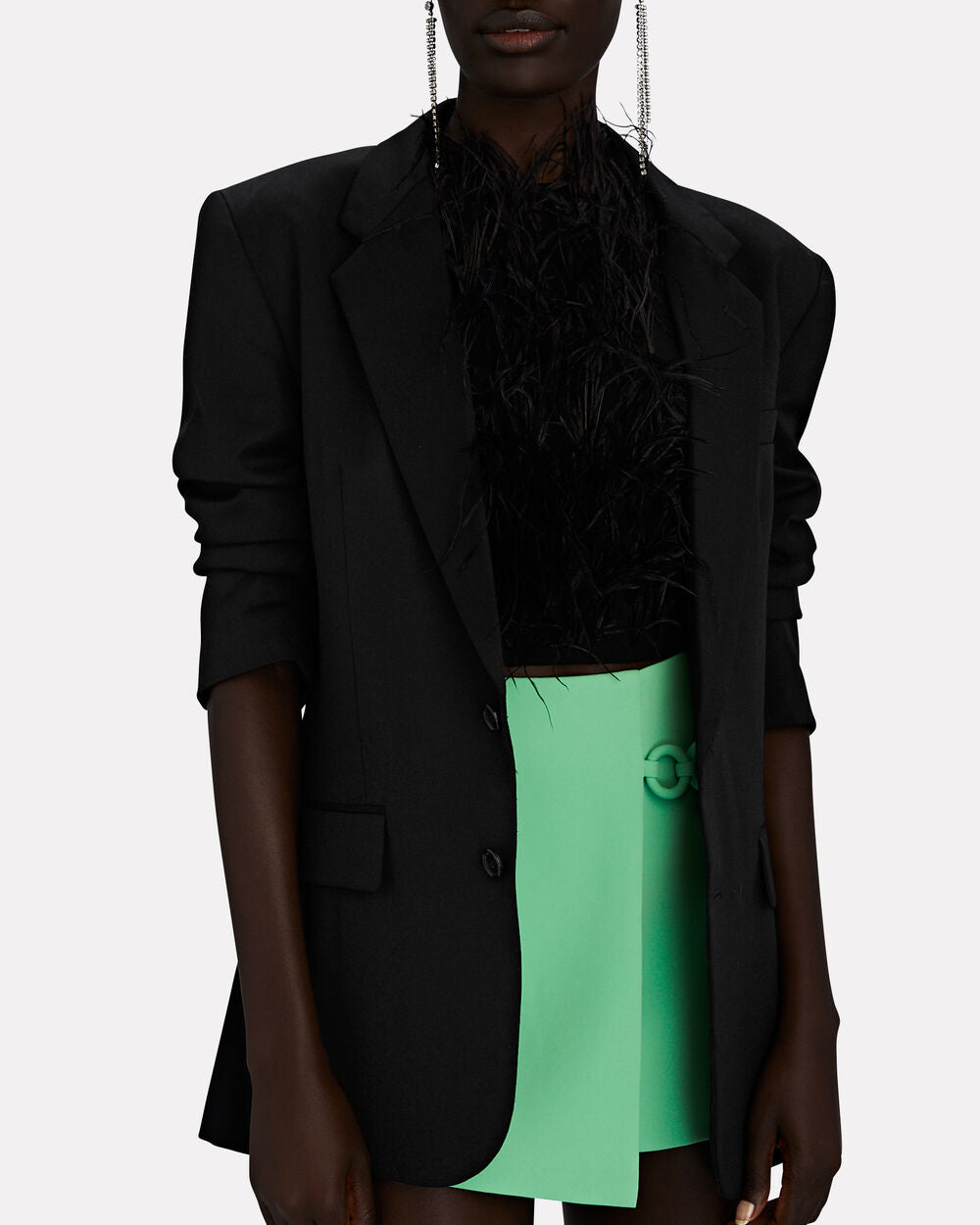 Intermix - Seema Wool Blazer Jacket -
