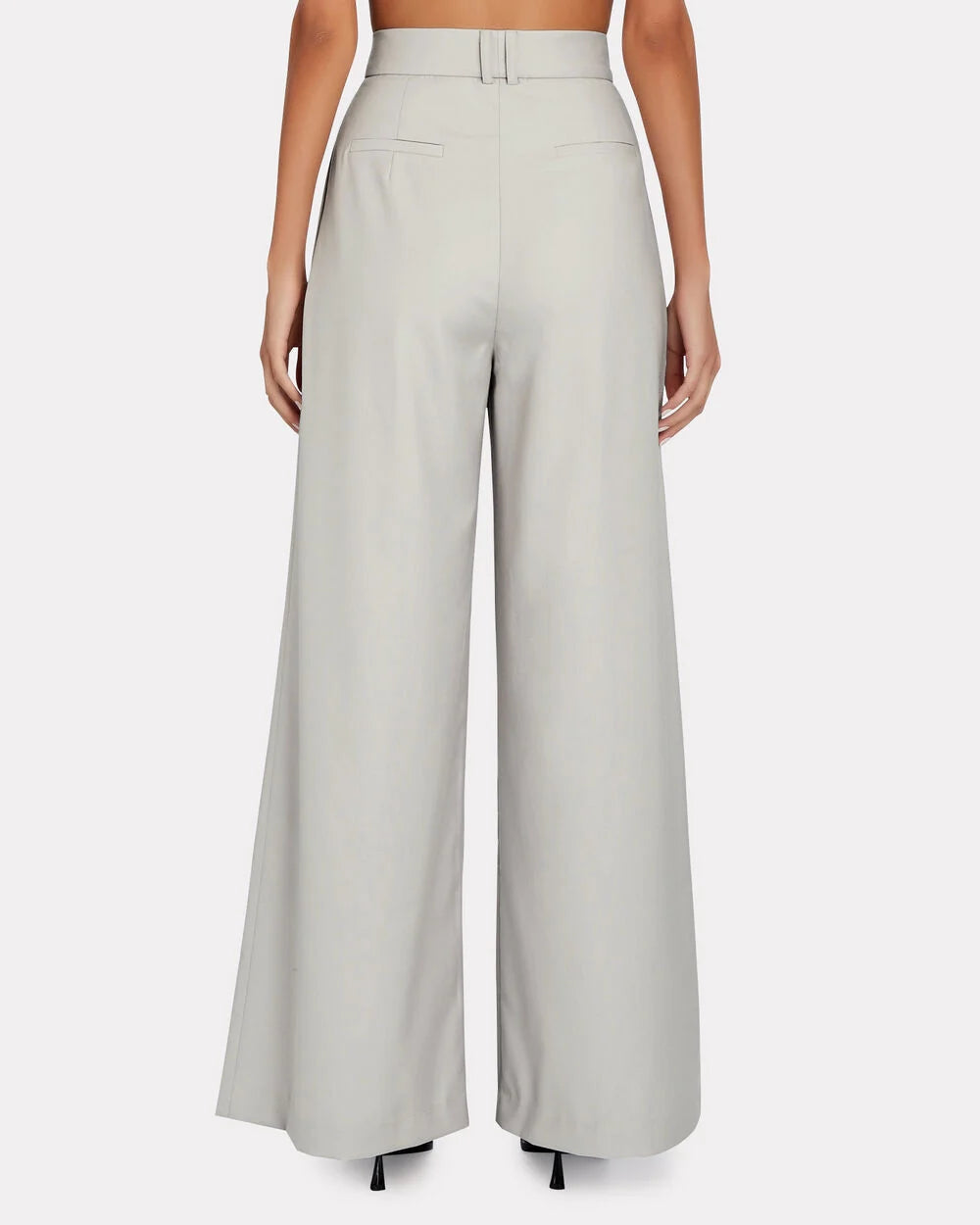Intermix - Charlotte Pleated Wide-Leg Pants -