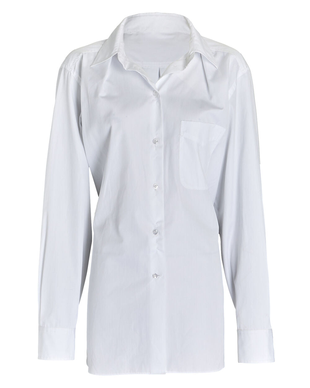 Intermix - Thea Oversized Lace-Up Back Shirt -