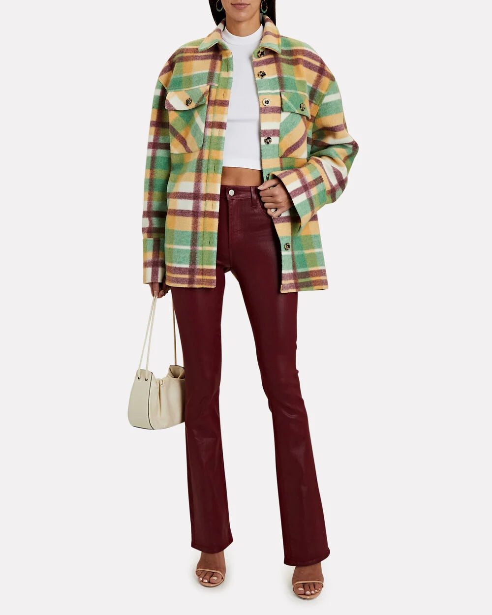 Intermix - Orgi Paid Shirt Jacket -