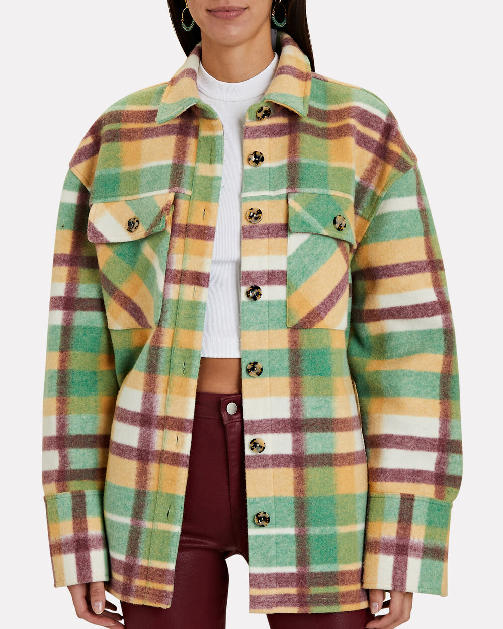 Intermix - Orgi Paid Shirt Jacket -