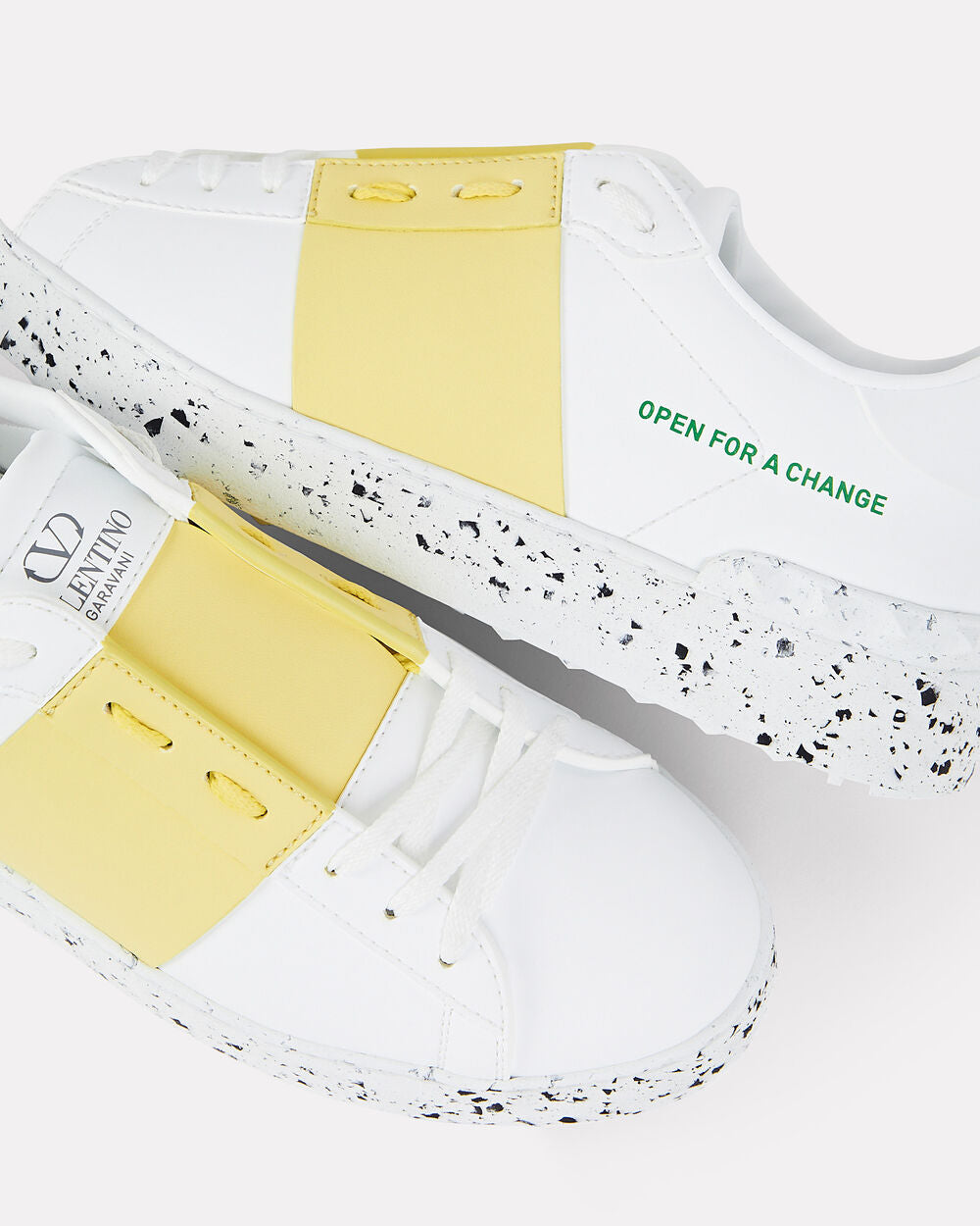 Intermix - Open For Change Leather Sneakers -