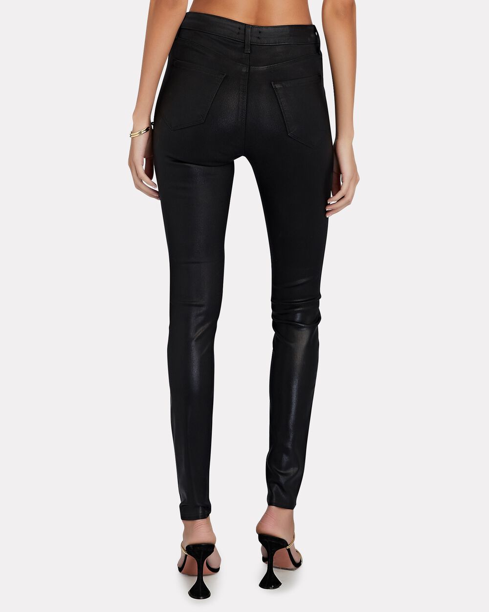 Intermix - Marguerite Coated Skinny Jeans - 
