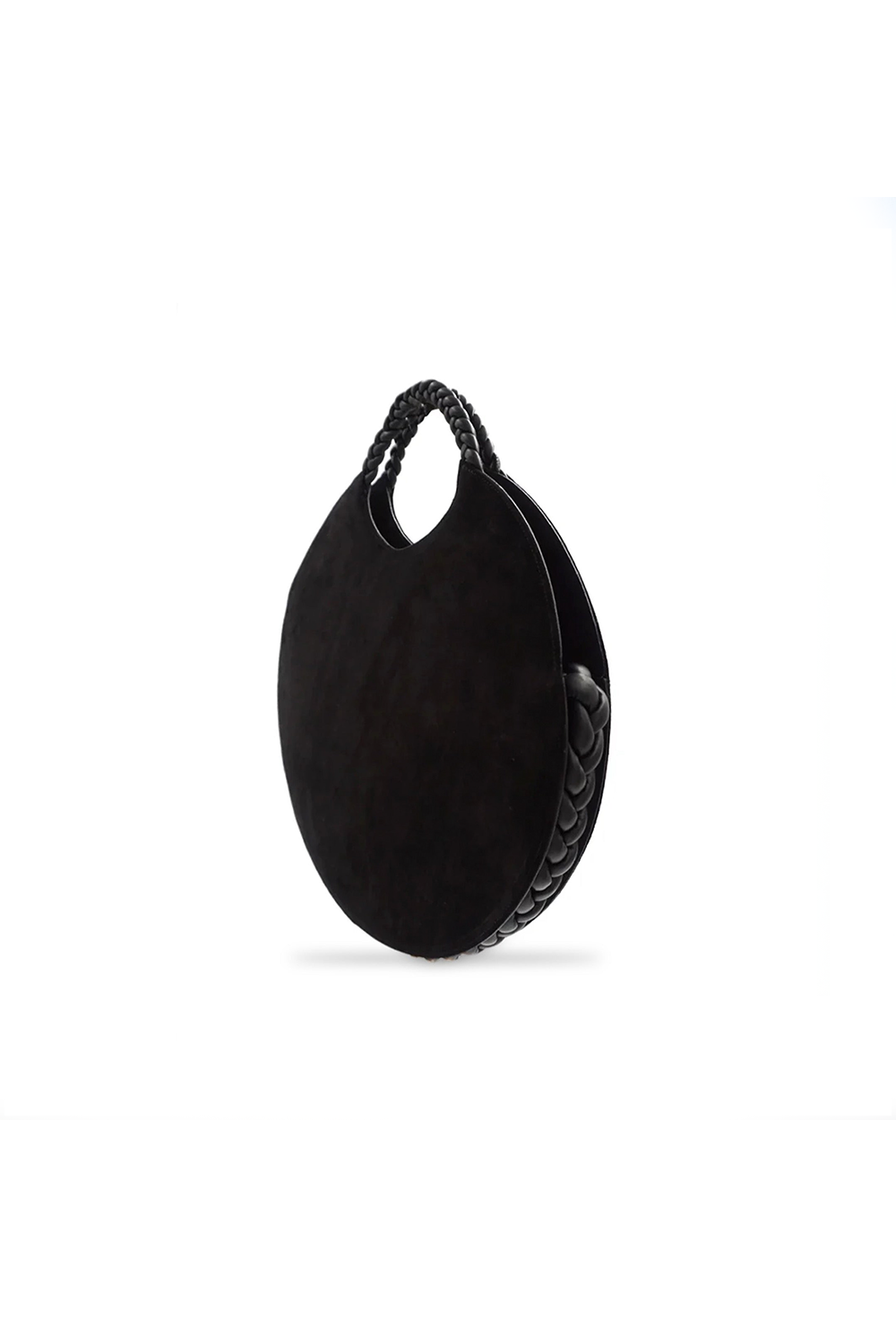 Intermix - Luna Bag in Black Suede/Nappa Leather - 