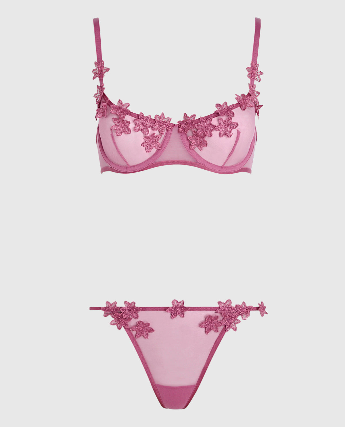 Intermix - Unlined Mesh Bra - 
