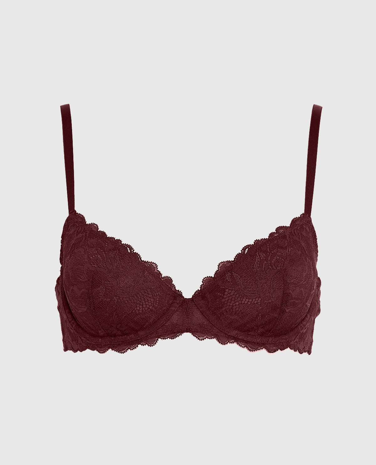 Intermix - Unlined Lace Demi Bra - 