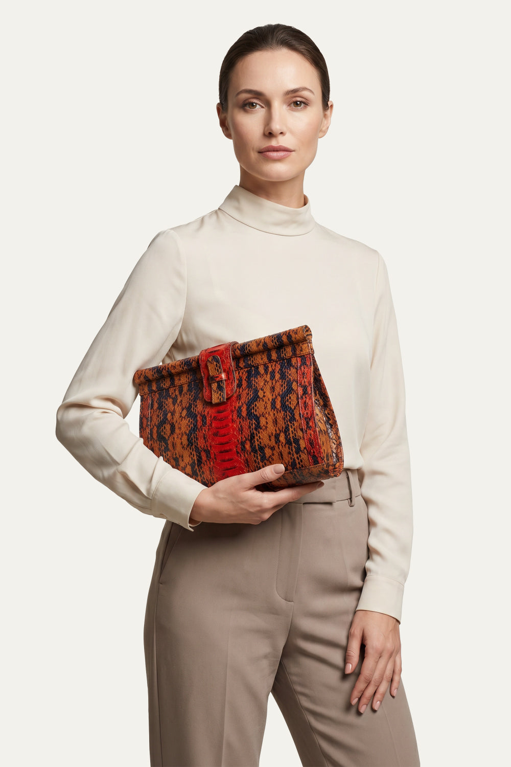 Intermix - Megan in Bourbon Leather - 