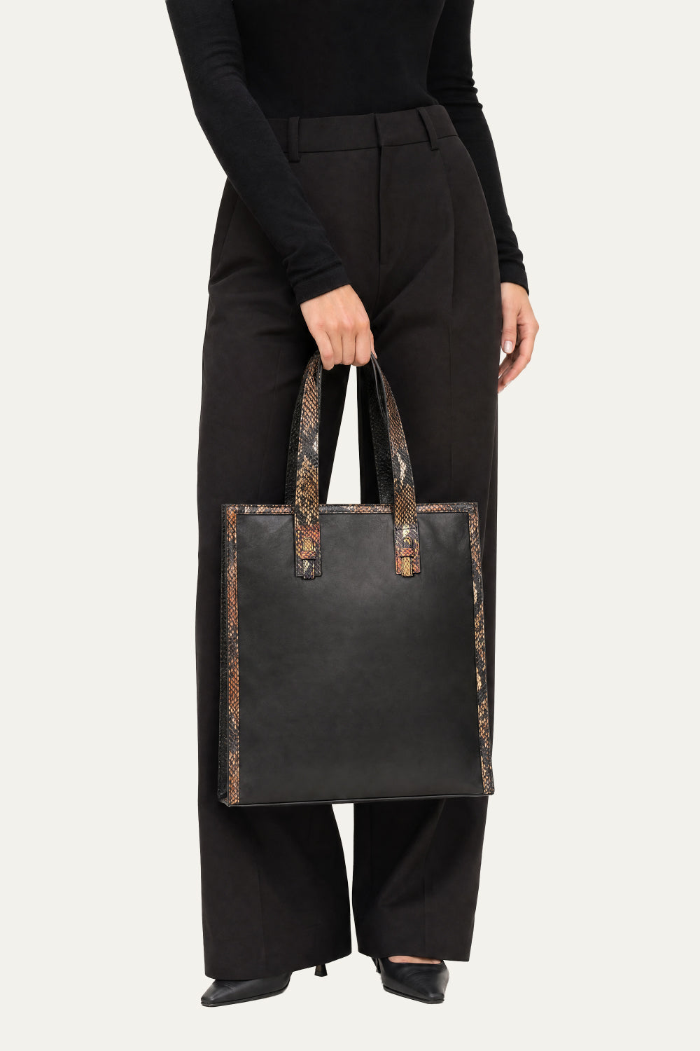 Intermix - Adriana in Black Leather - 