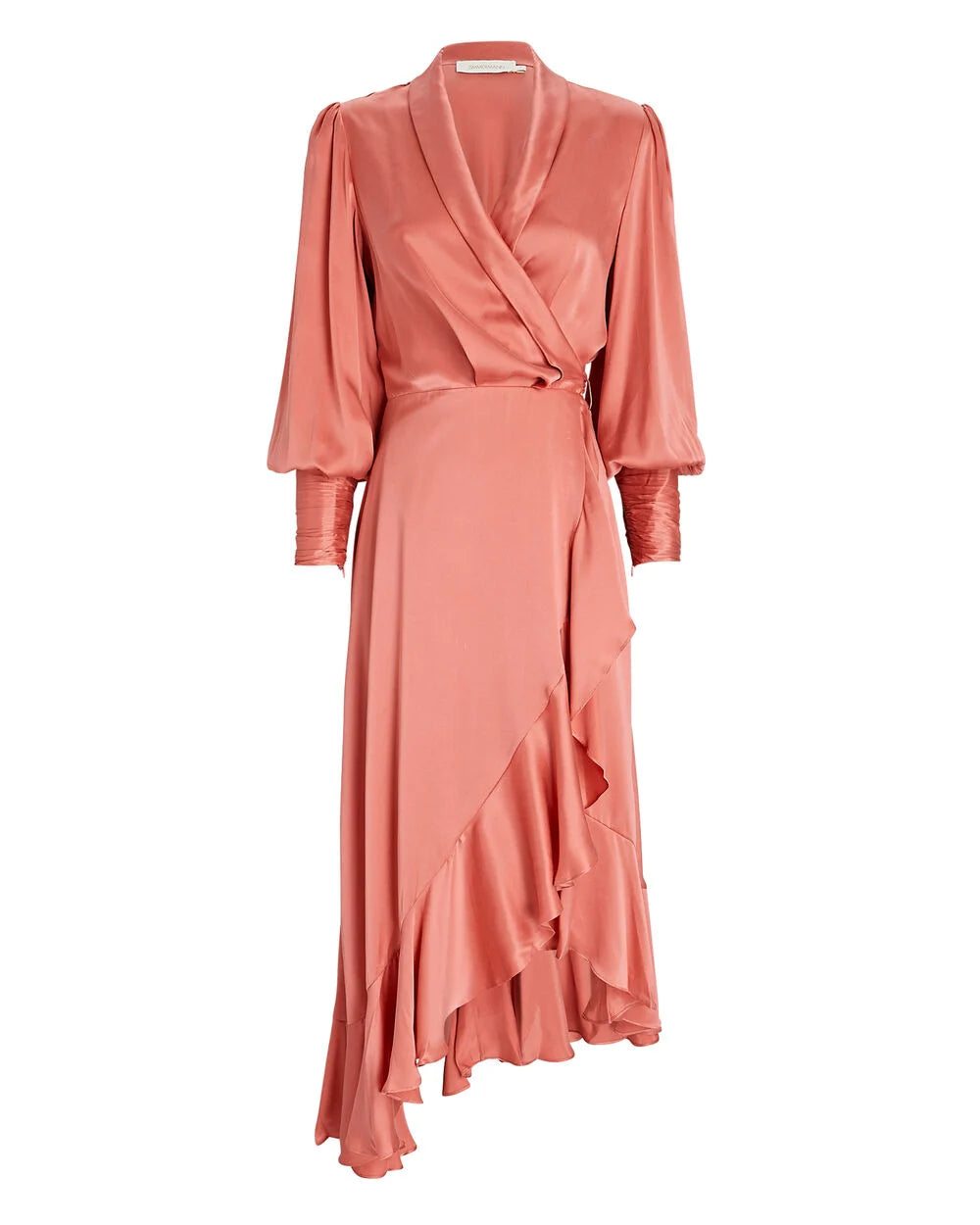 Intermix - Silk Midi Wrap Dress - 