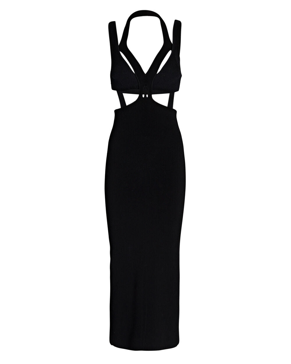 Interlink Cut-Out Knit Midi Dress Interlink Cut-Out Knit Midi Dress