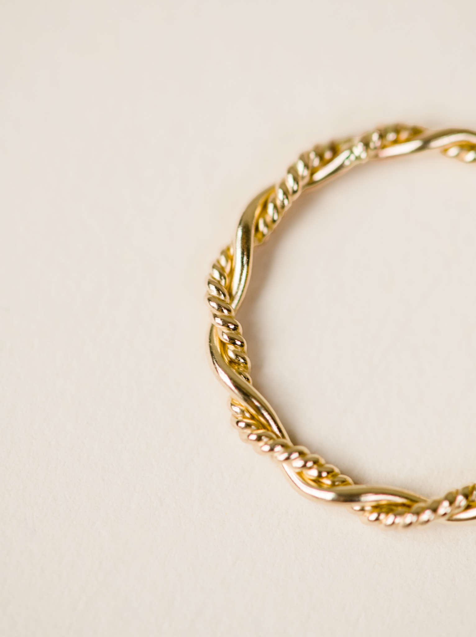 Intermix - Braided Twist Ring - 