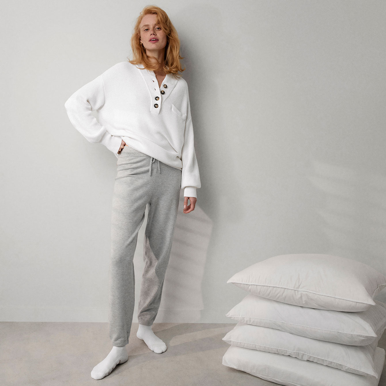 Intermix - Cottonsilk™ Pocket Henley - 