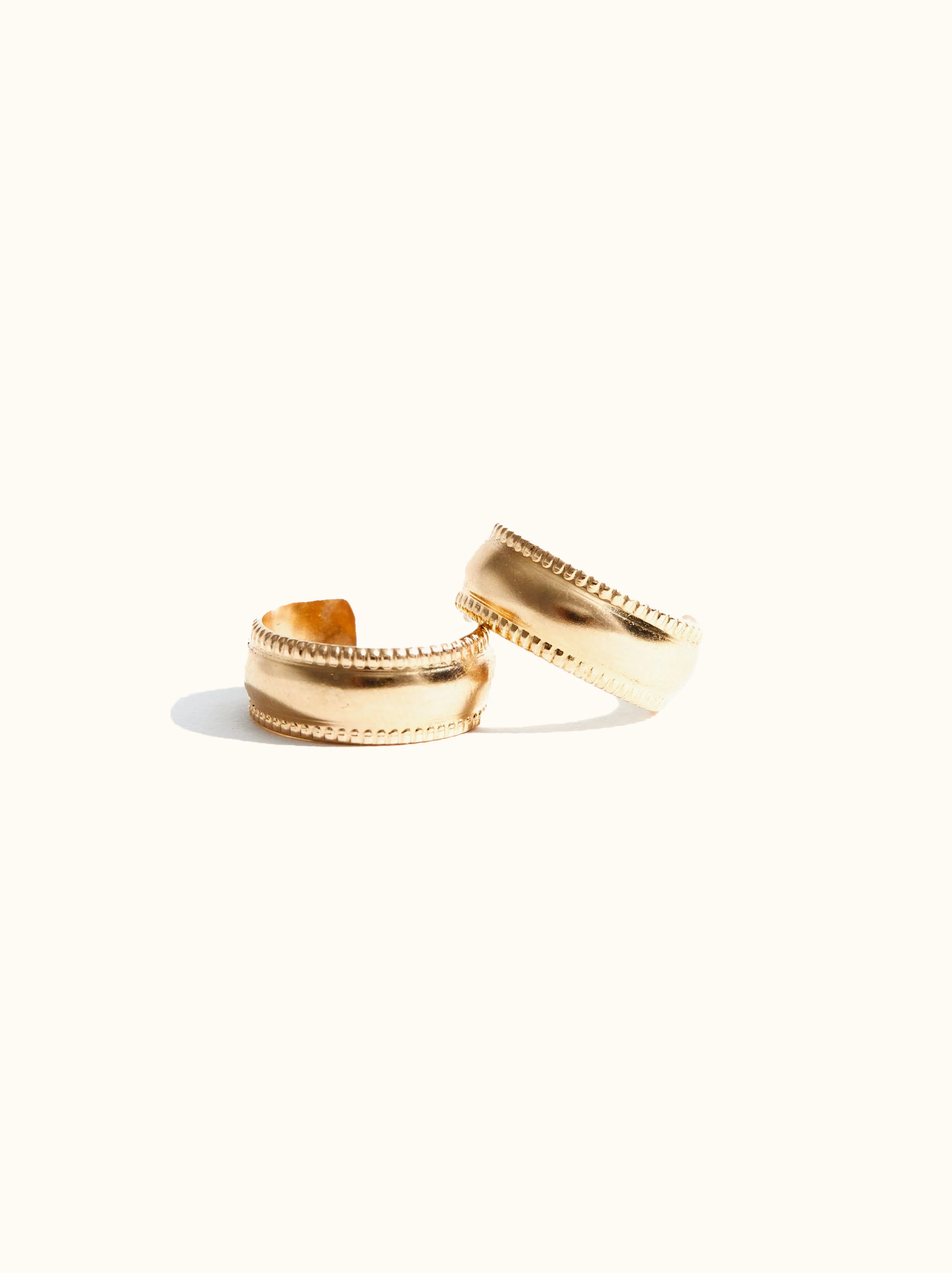 Intermix - Chunky Column Hoops - 