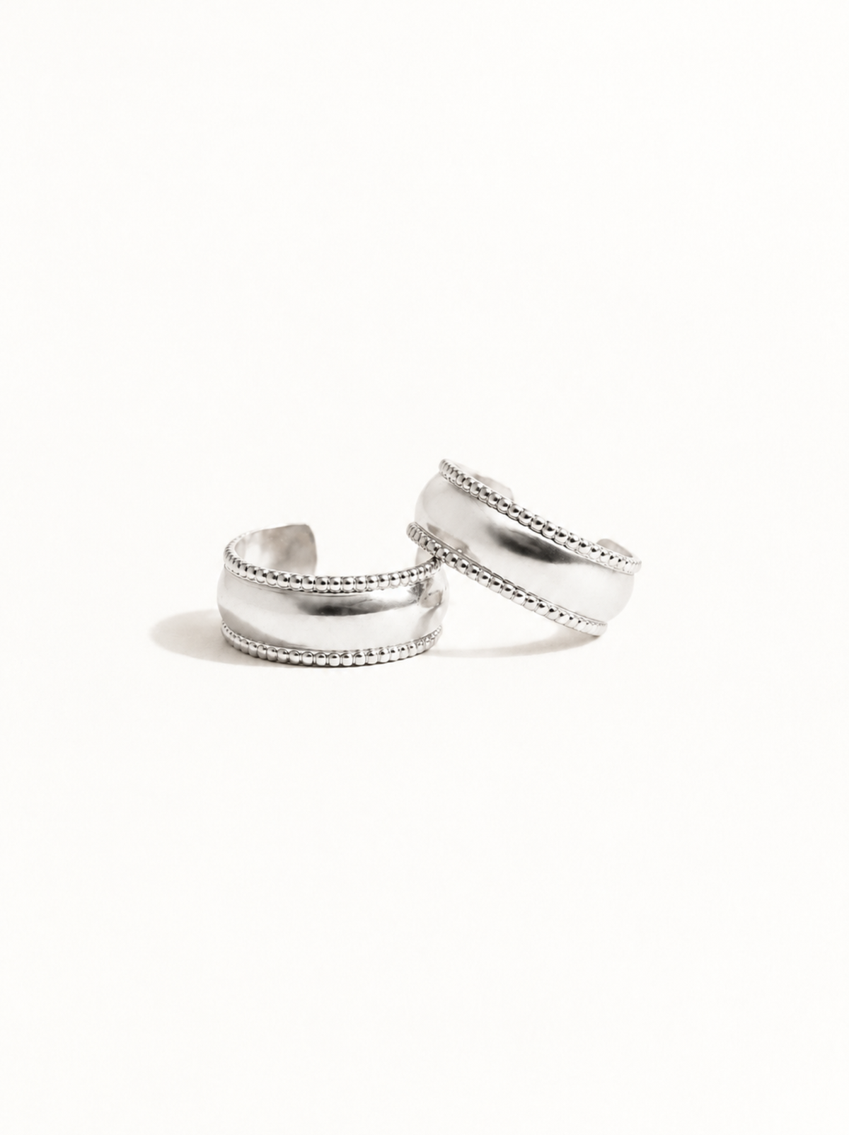 Intermix - Chunky Column Hoops - 